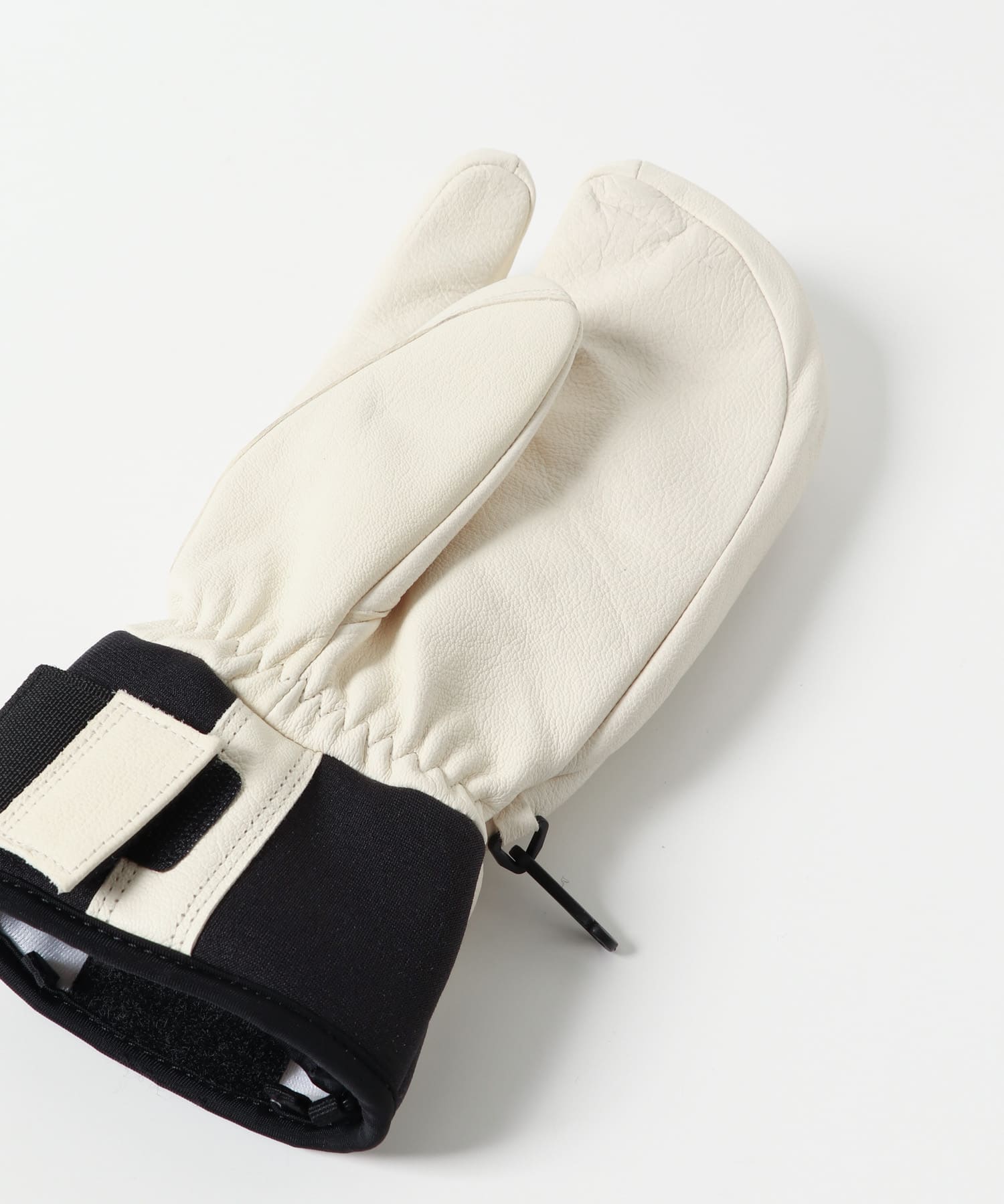 HESTRA　3-Finger Full Leather Sh Al White 7