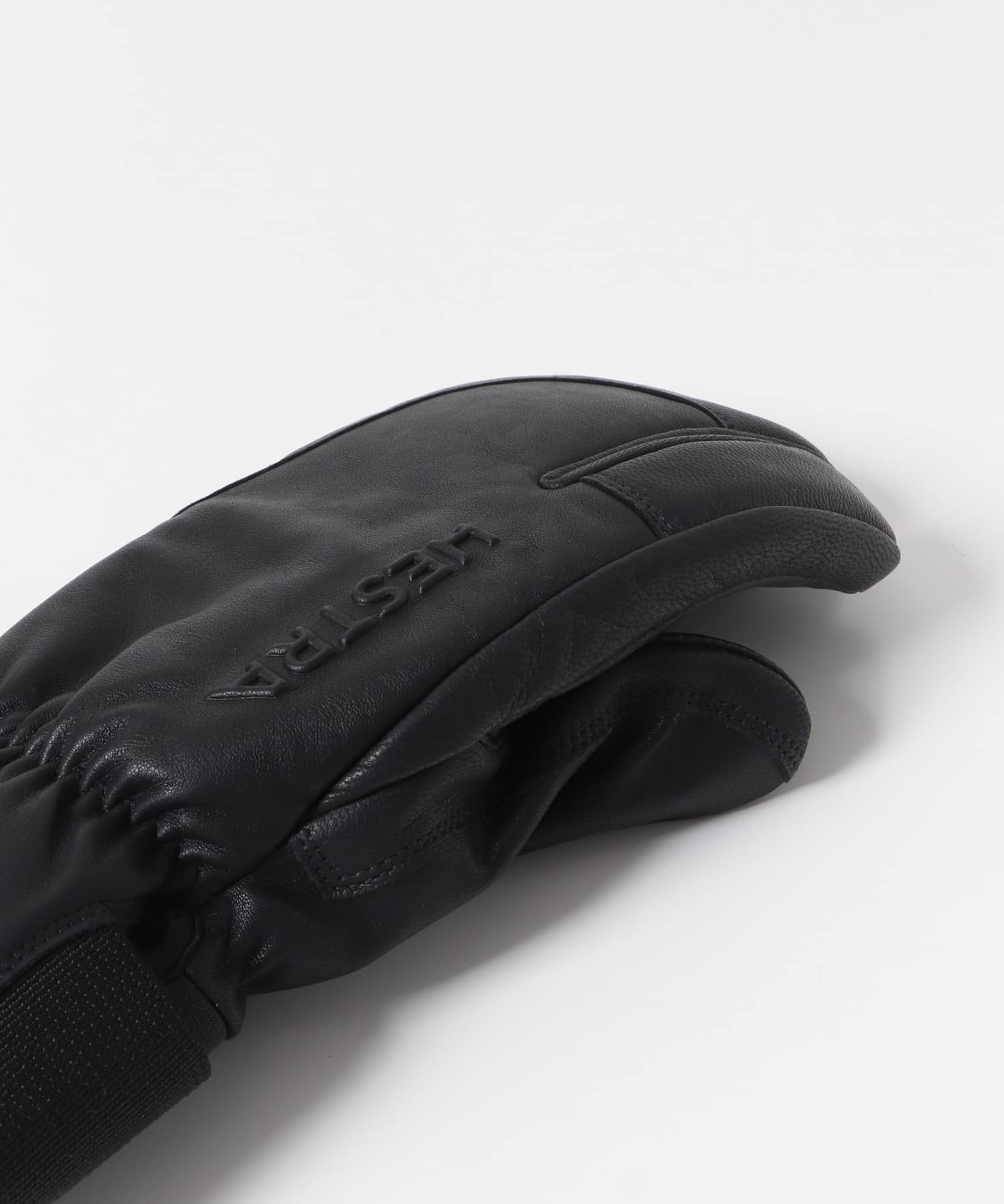 HESTRA　3-Finger Full Leather Sh BLACK 7