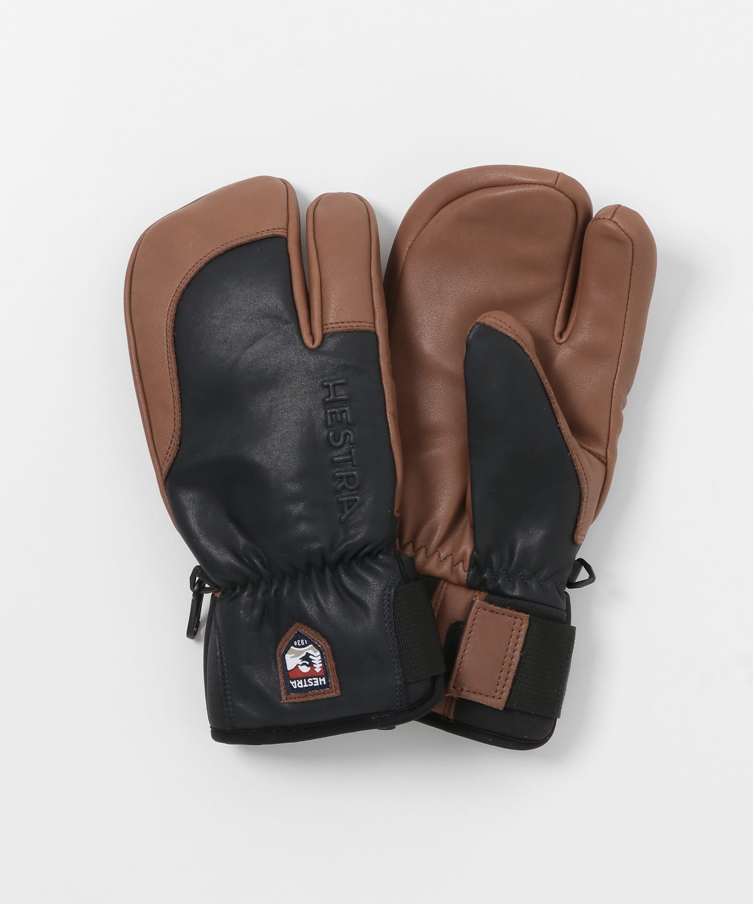 HESTRA　3-Finger Full Leather Sht