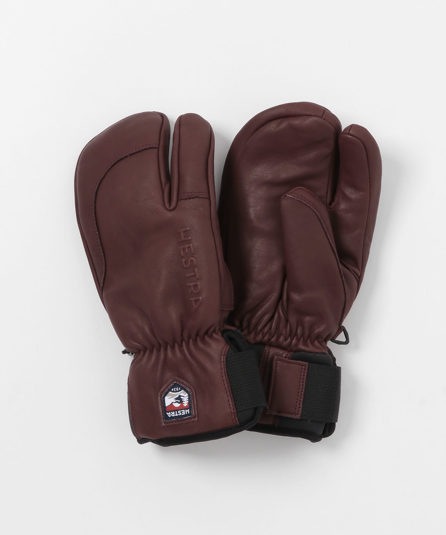 HESTRA　3-Finger Full Leather Sht