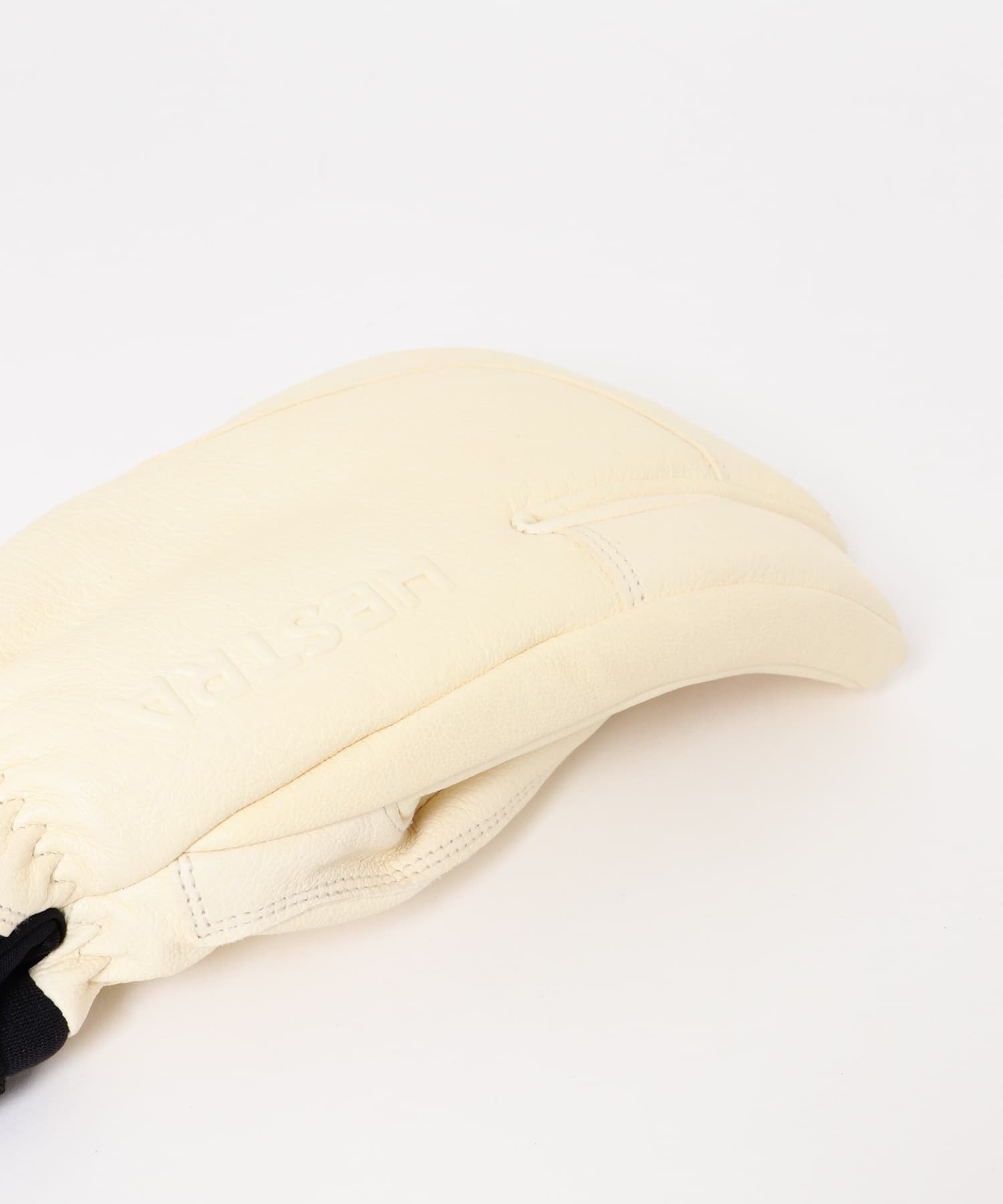 HESTRA　3-Finger Full Leather Sh Al White 6