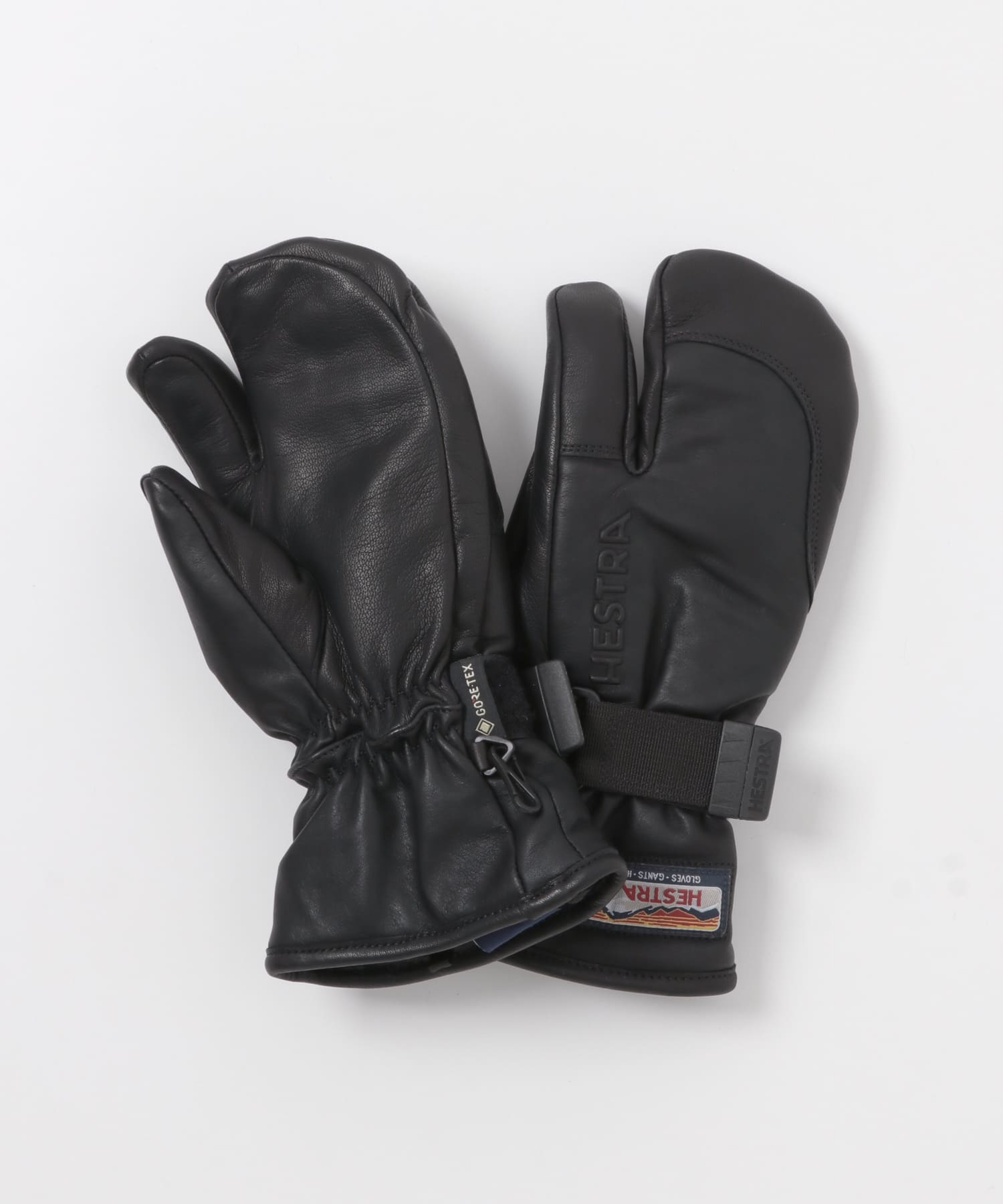 HESTRA　3-Finger GTX Full Leather Black 5