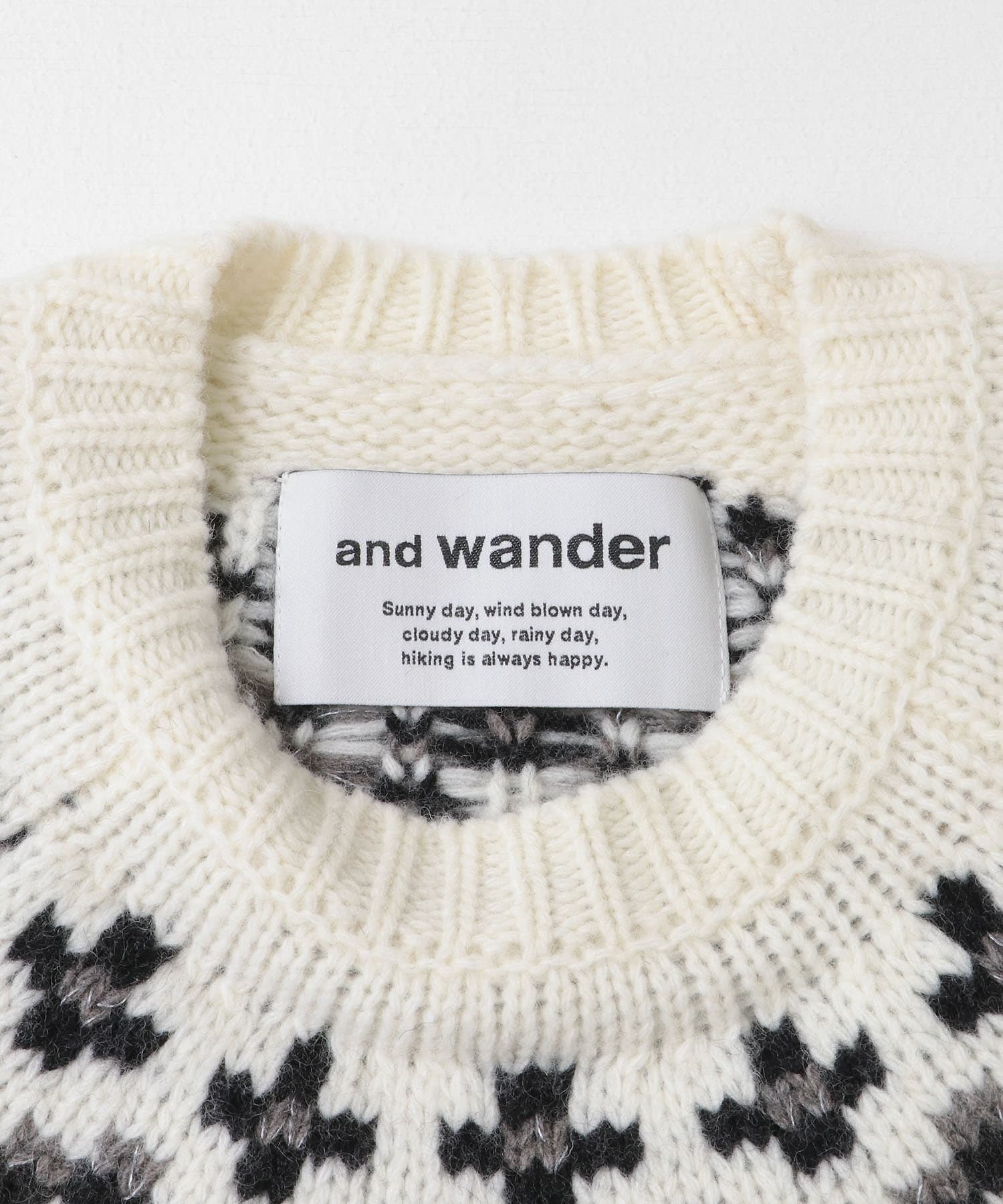 and wander lopi knit sweater(S/M black): トップス|URBAN and wander lopi knit sweater(S/M black): トップス|URBAN