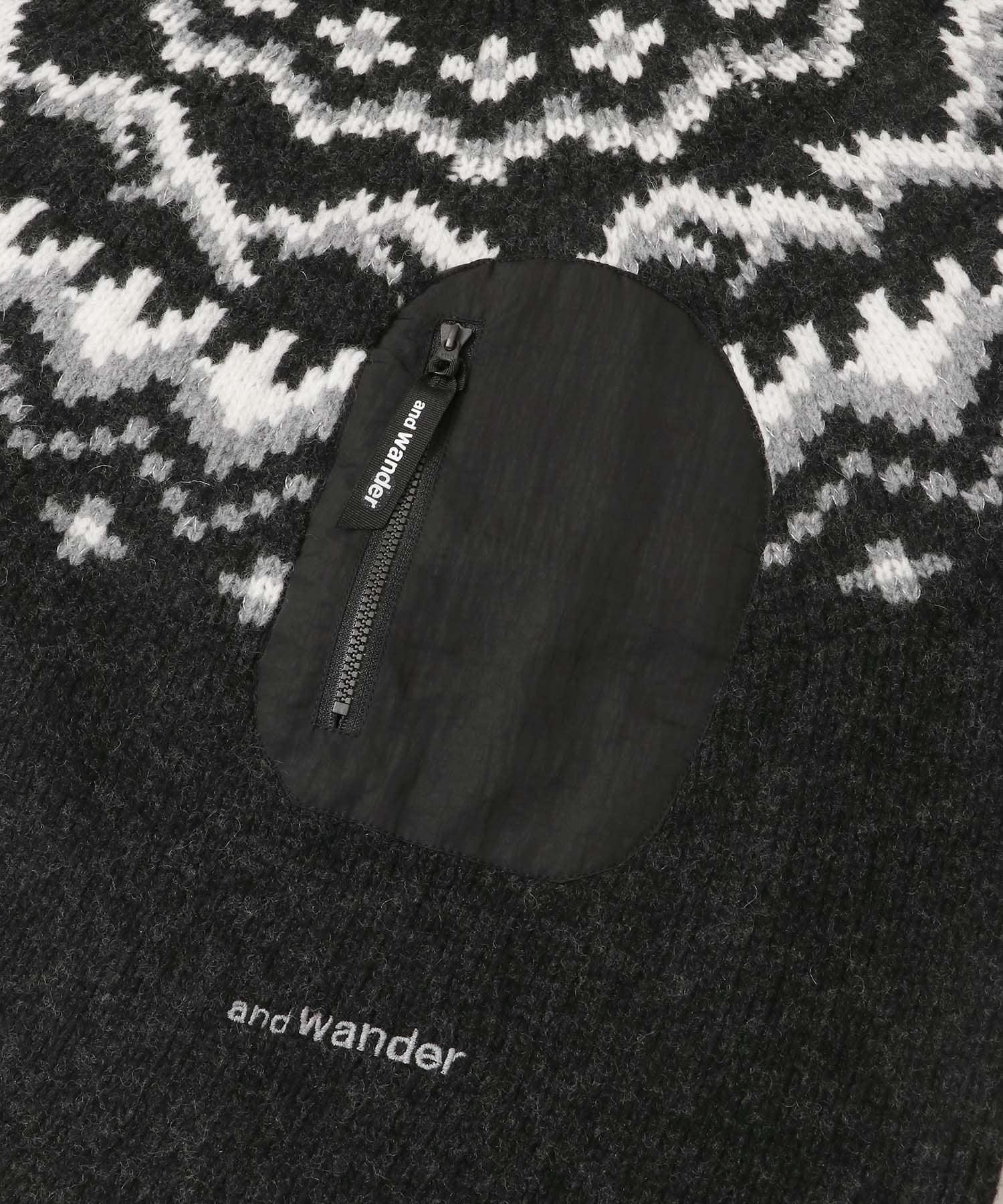 and wander lopi knit sweater(S/M black): トップス|URBAN and wander lopi knit sweater(S/M black): トップス|URBAN