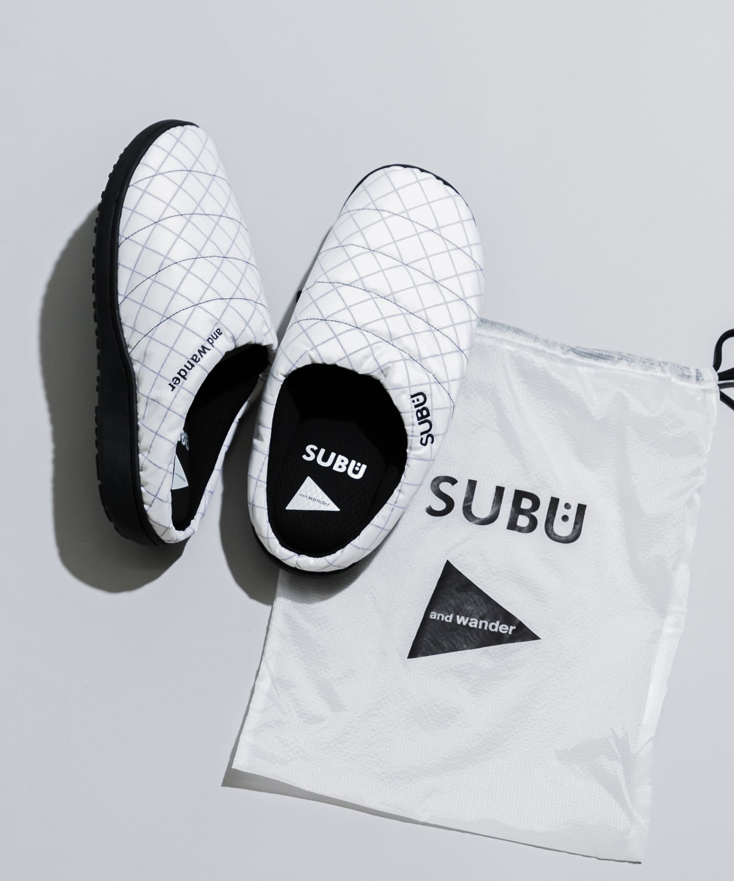 and wander×SUBU　reflective rip p sandal