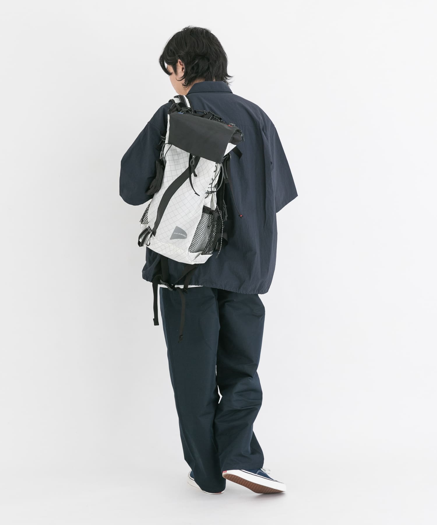 and wander　ECOPAK 30L backpack Off White one
