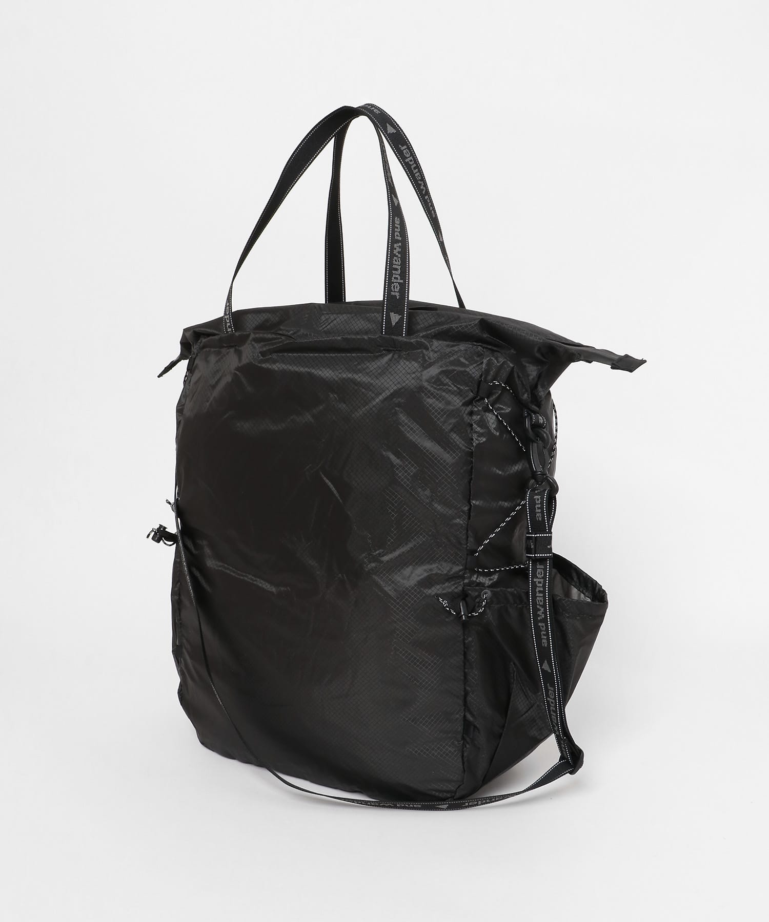 and wander　sil tote bag Charcoal one