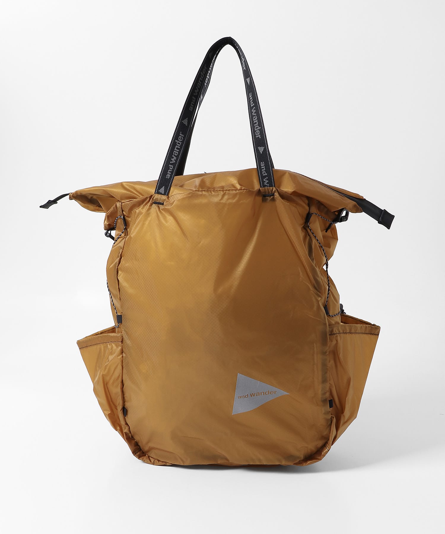 and wander　sil tote bag Yellow one