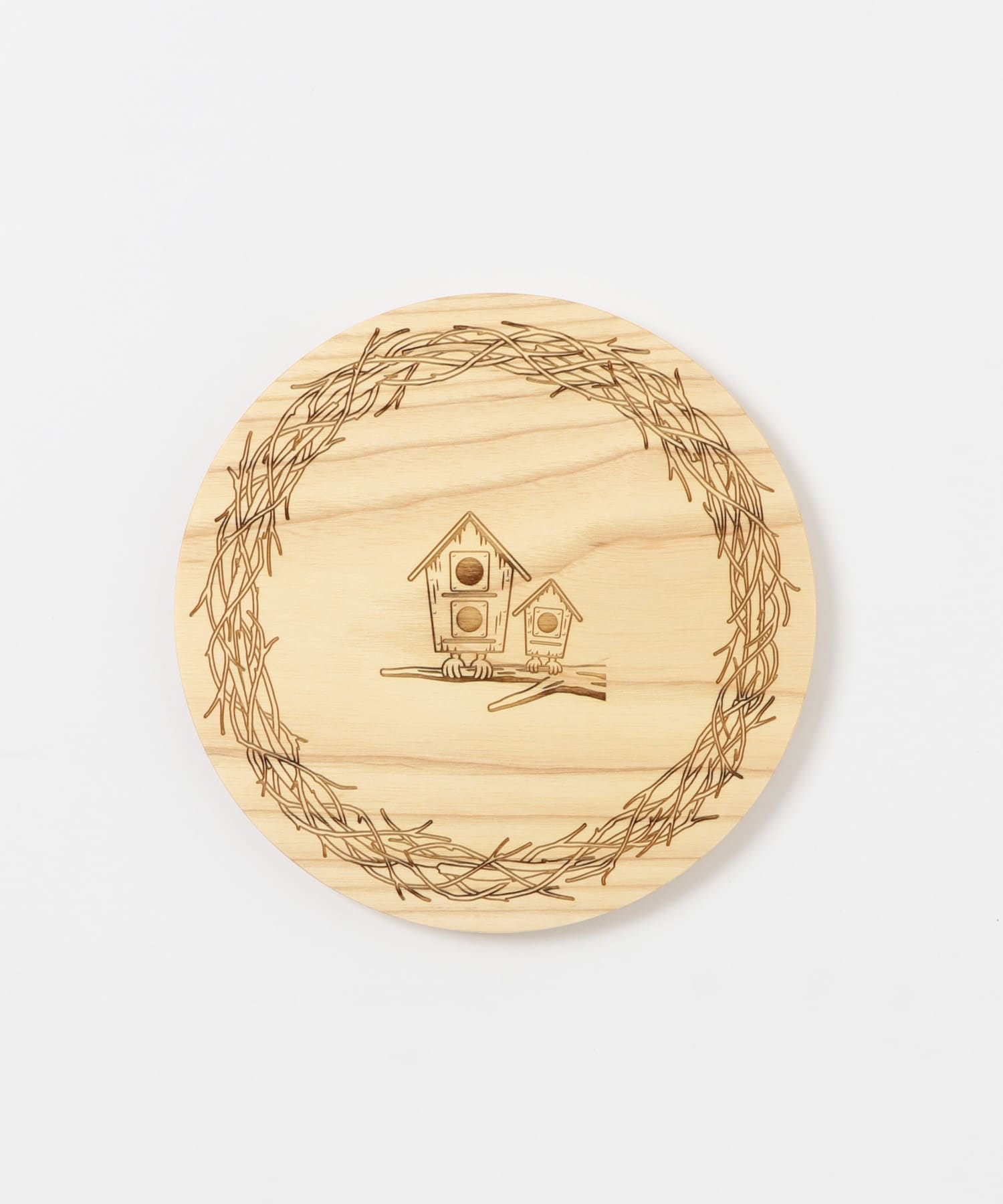 mountain research　Wood Lid (for Bowl) BEIGE one