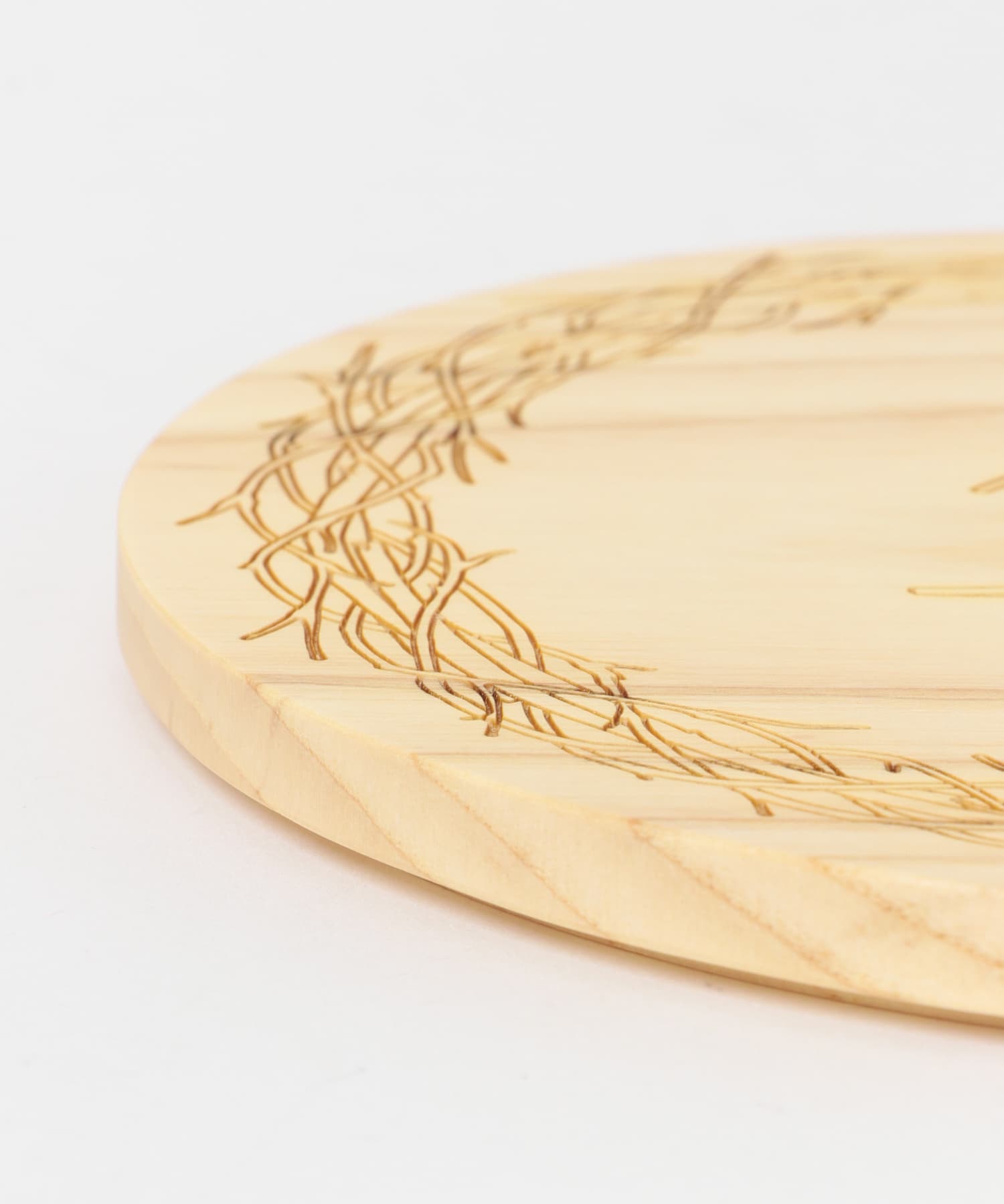 mountain research　Wood Lid (for Bowl) BEIGE one