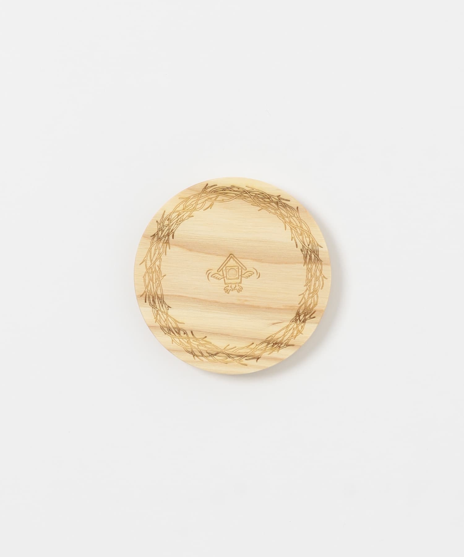 mountain research Wood Lid (for 1/2 Pt.)(one BEIGE): キャンプ用品
