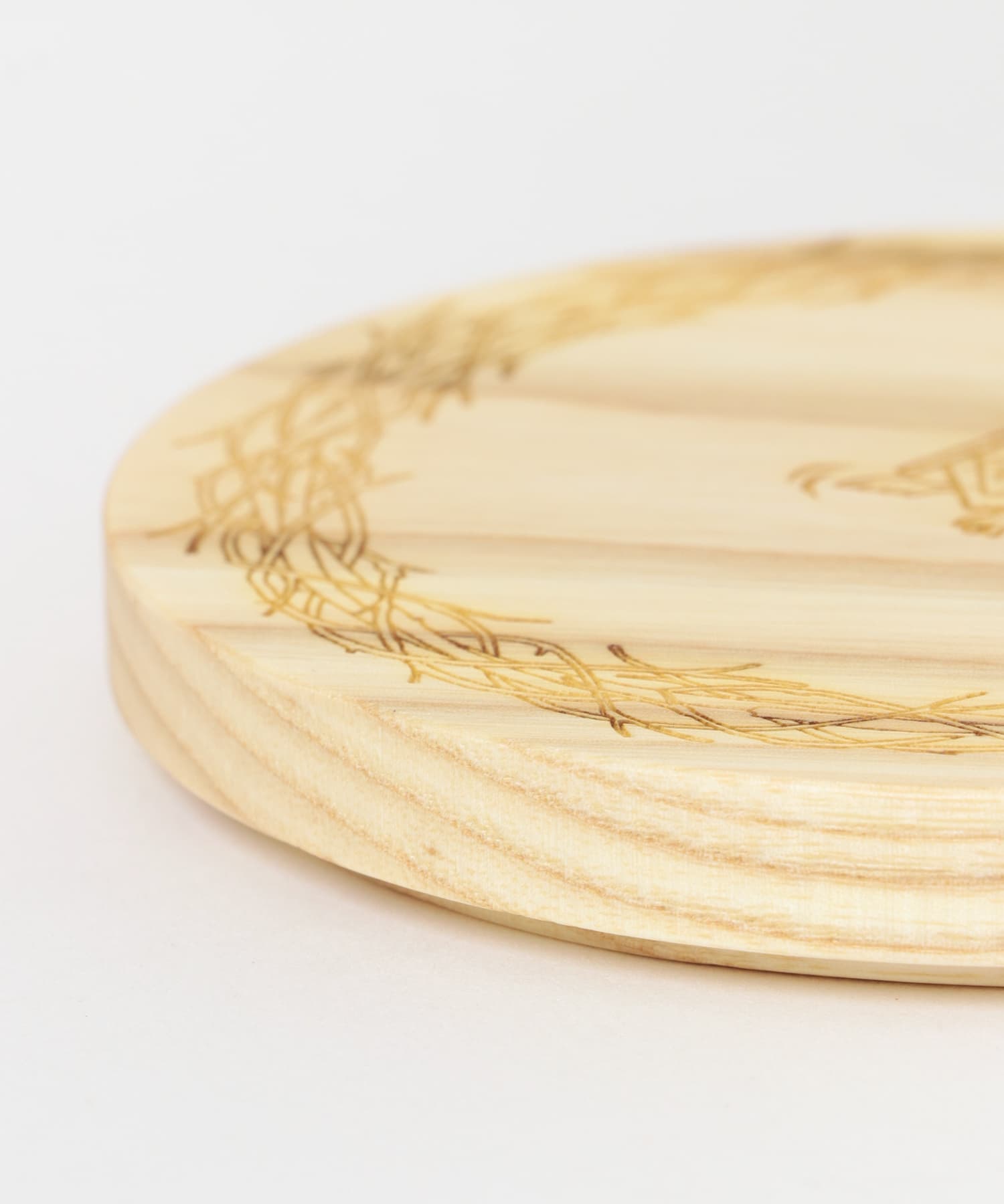 mountain research Wood Lid (for 1/2 Pt.)(one BEIGE): キャンプ用品