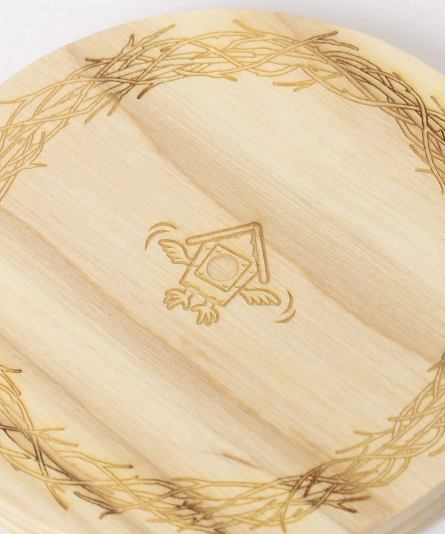 mountain research Wood Lid (for 1/2 Pt.)(one BEIGE): キャンプ用品