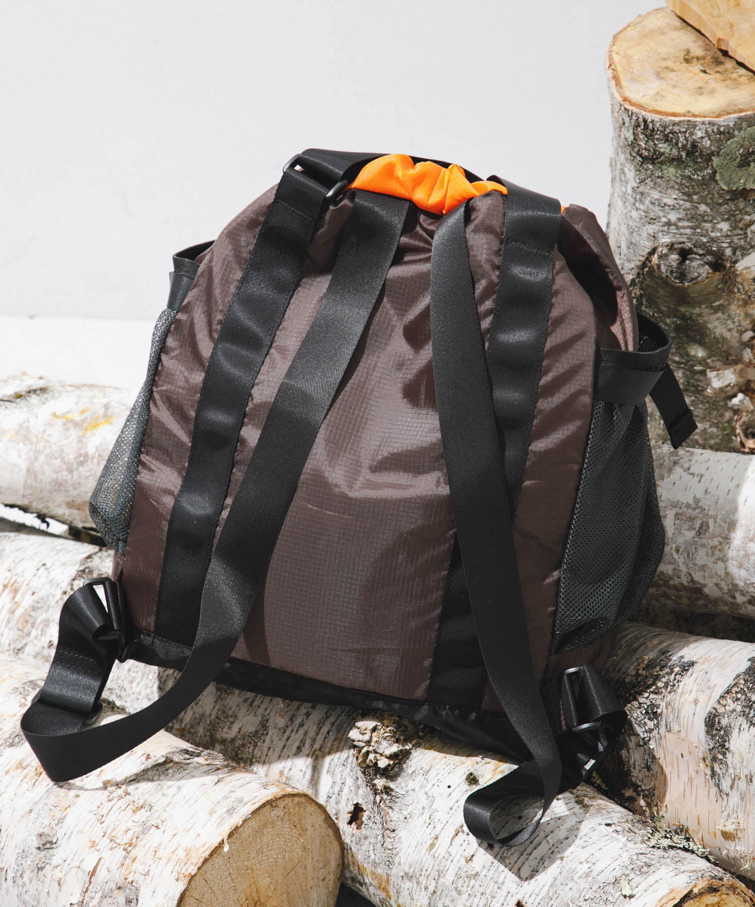 『別注』Caribou Mountaineering×EKAL　L.WEIGHT PACKTOTE BROWN one