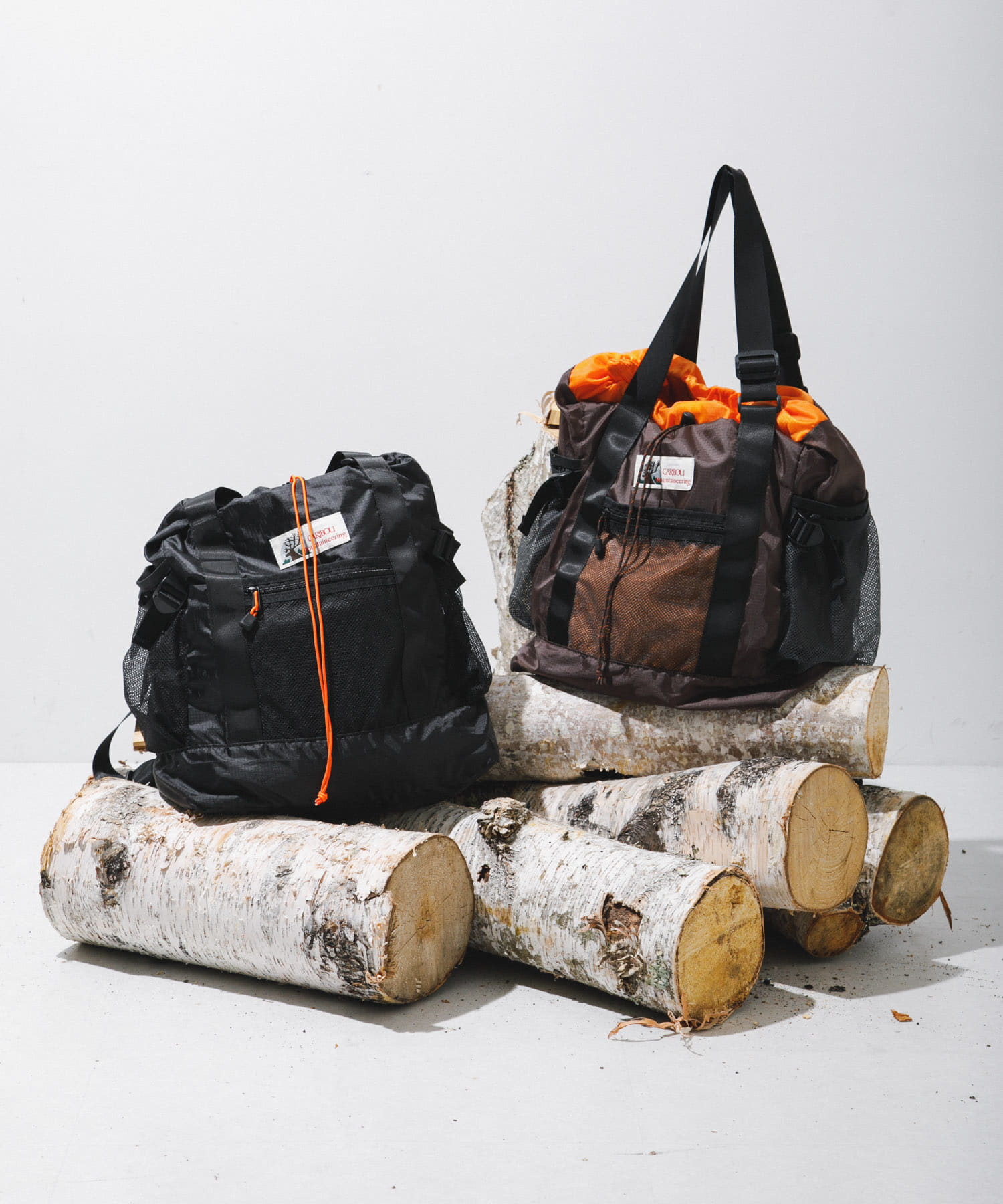 『別注』Caribou Mountaineering×EKAL　L.WEIGHT PACKTOTE BROWN one
