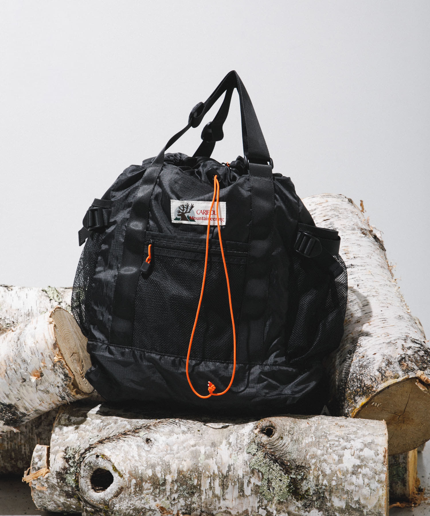 『別注』Caribou Mountaineering×EKAL　L.WEIGHT PACKTOTE BLACK one