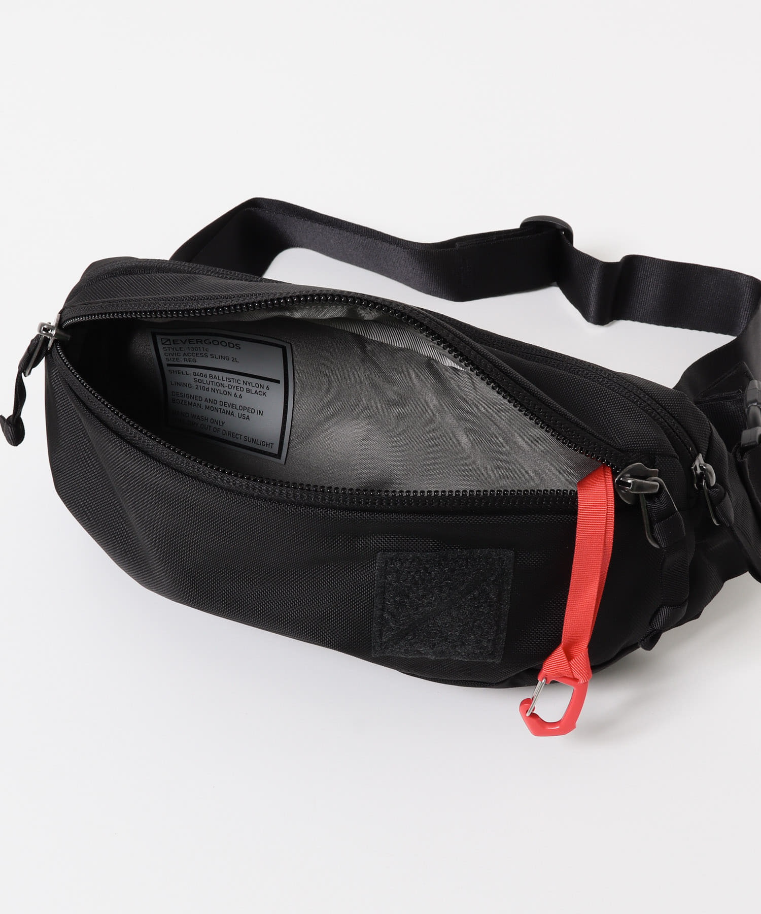EVERGOODS　CIVIC ACCESS SLING 2L Black one
