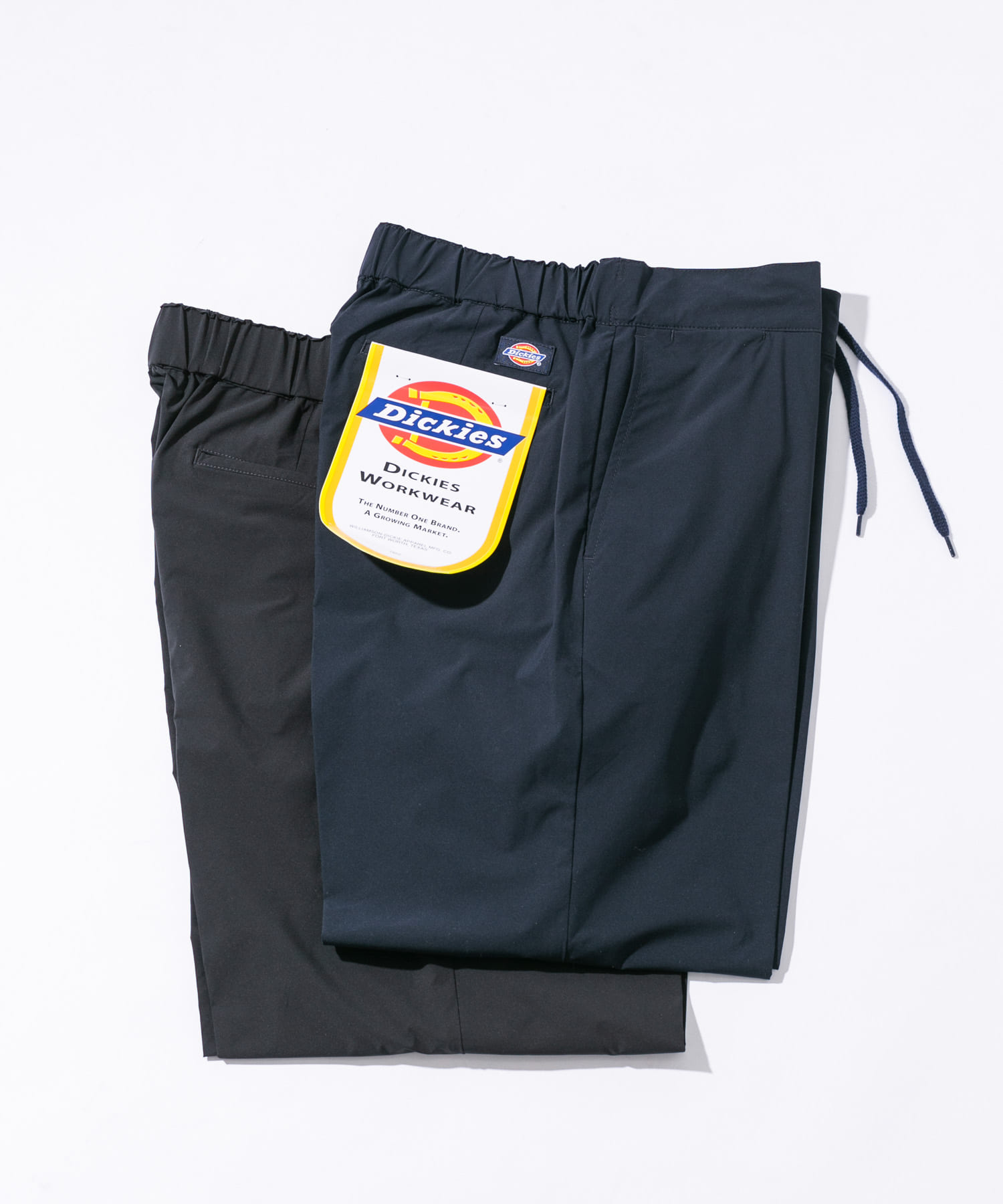 『撥水』『別注』Dickies×EKAL　イージートラウザー ネイビー L