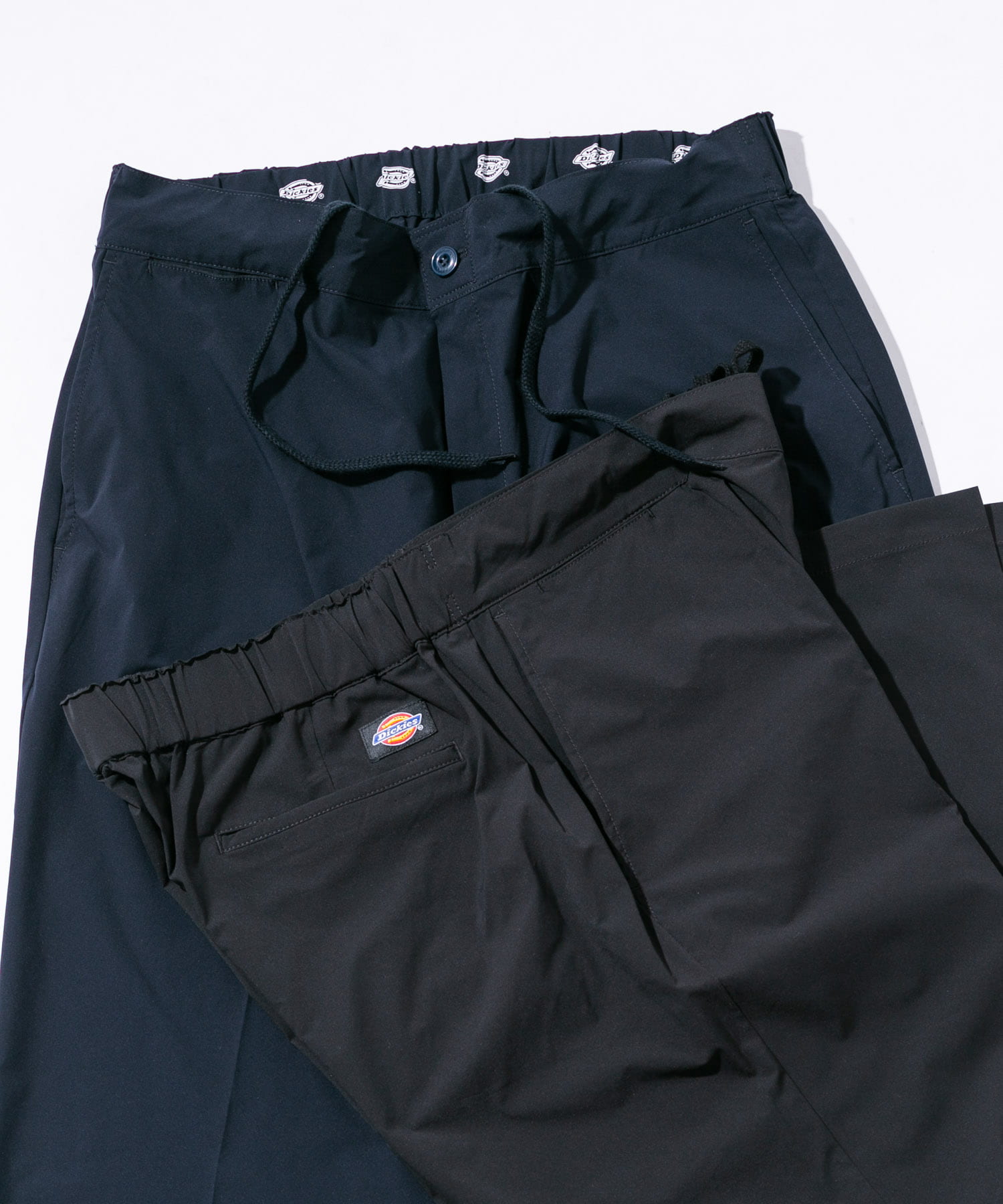 『撥水』『別注』Dickies×EKAL　イージートラウザー ネイビー L
