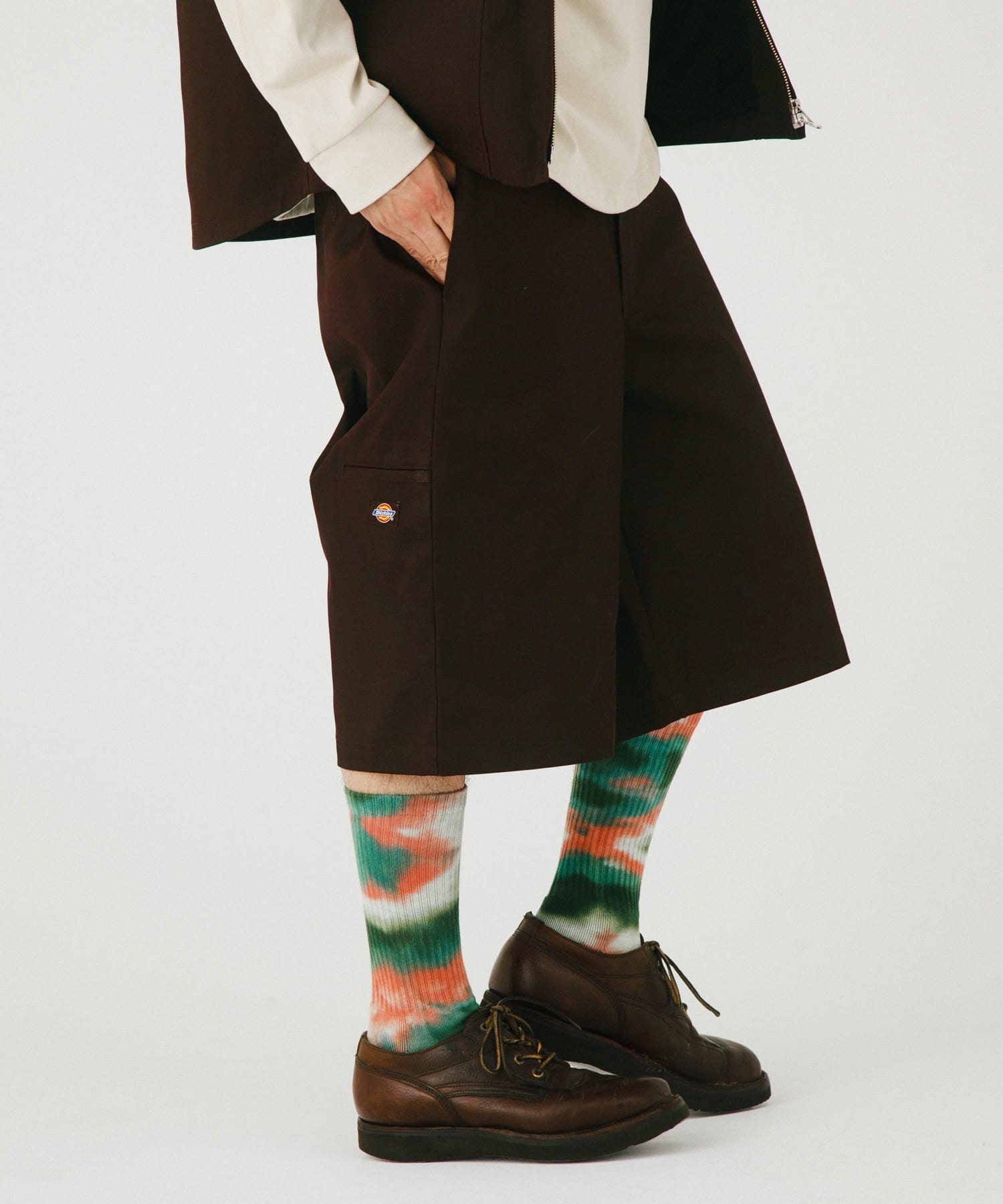 『別注』Dickies×EKAL　ワイドロングショーツ