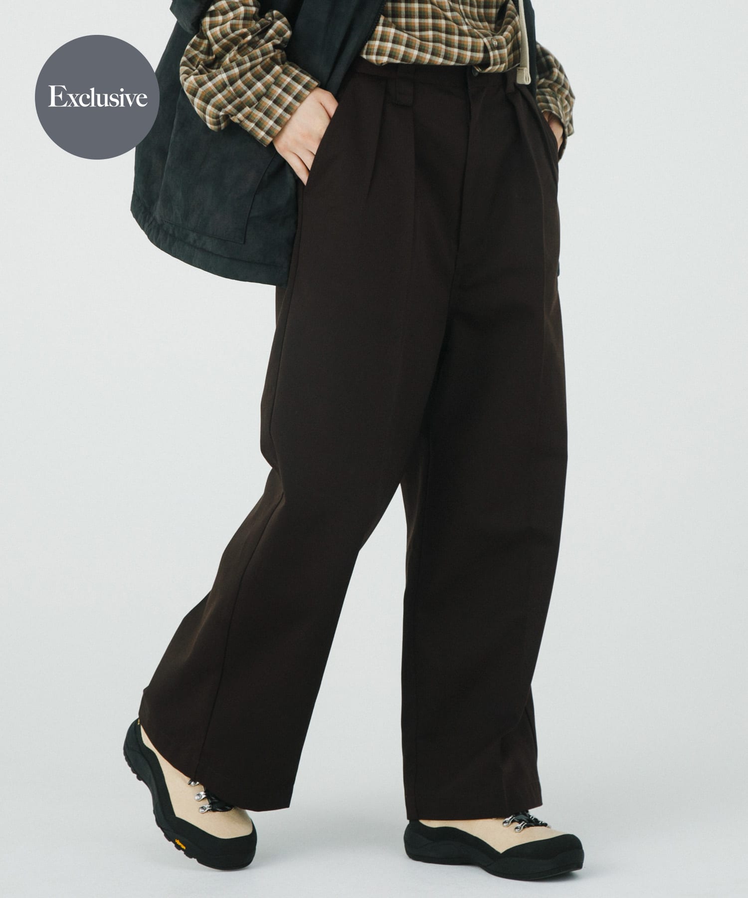 『別注』Dickies×EKAL　ワイドトラウザー