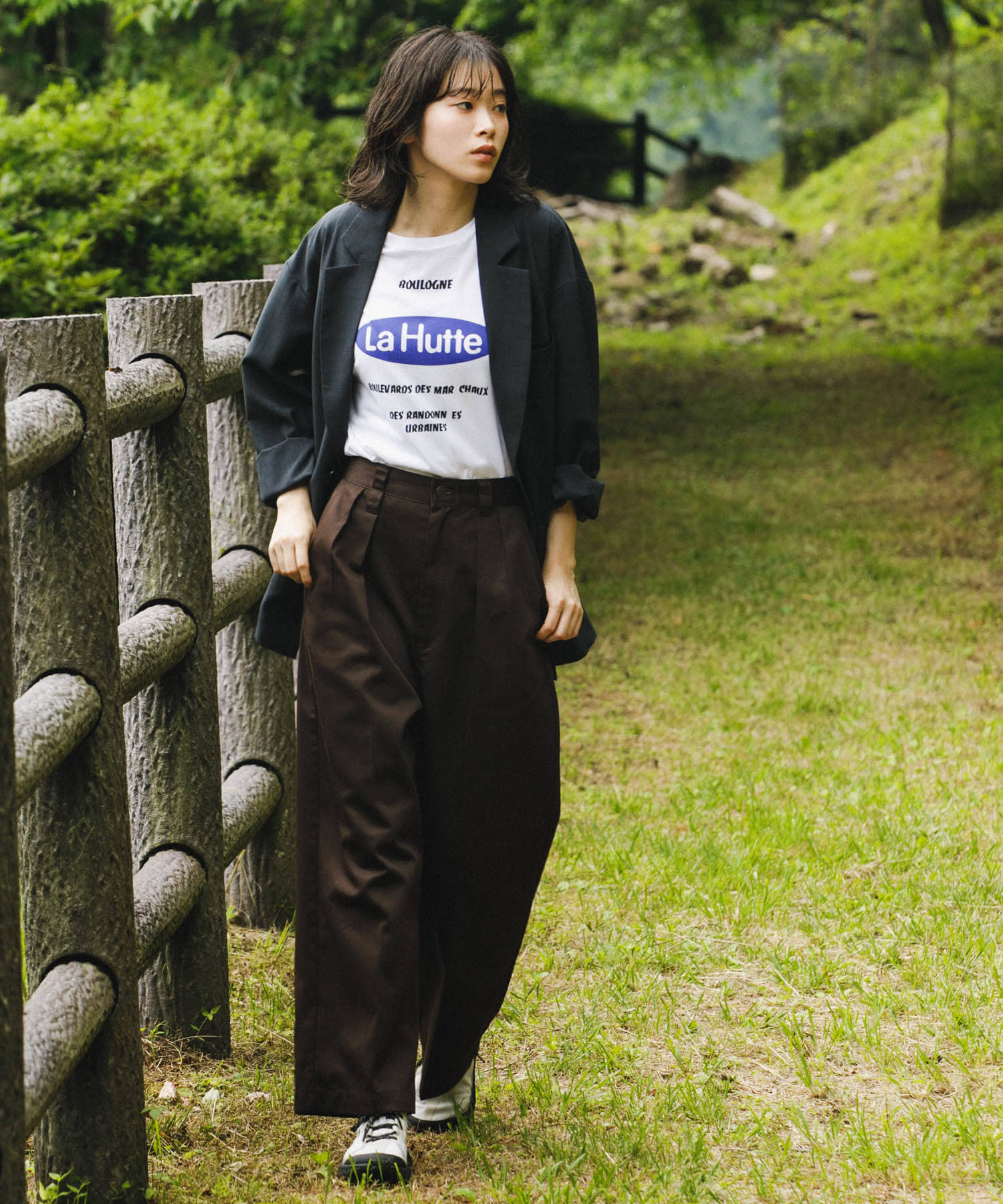 身長：169cm サイズ：one