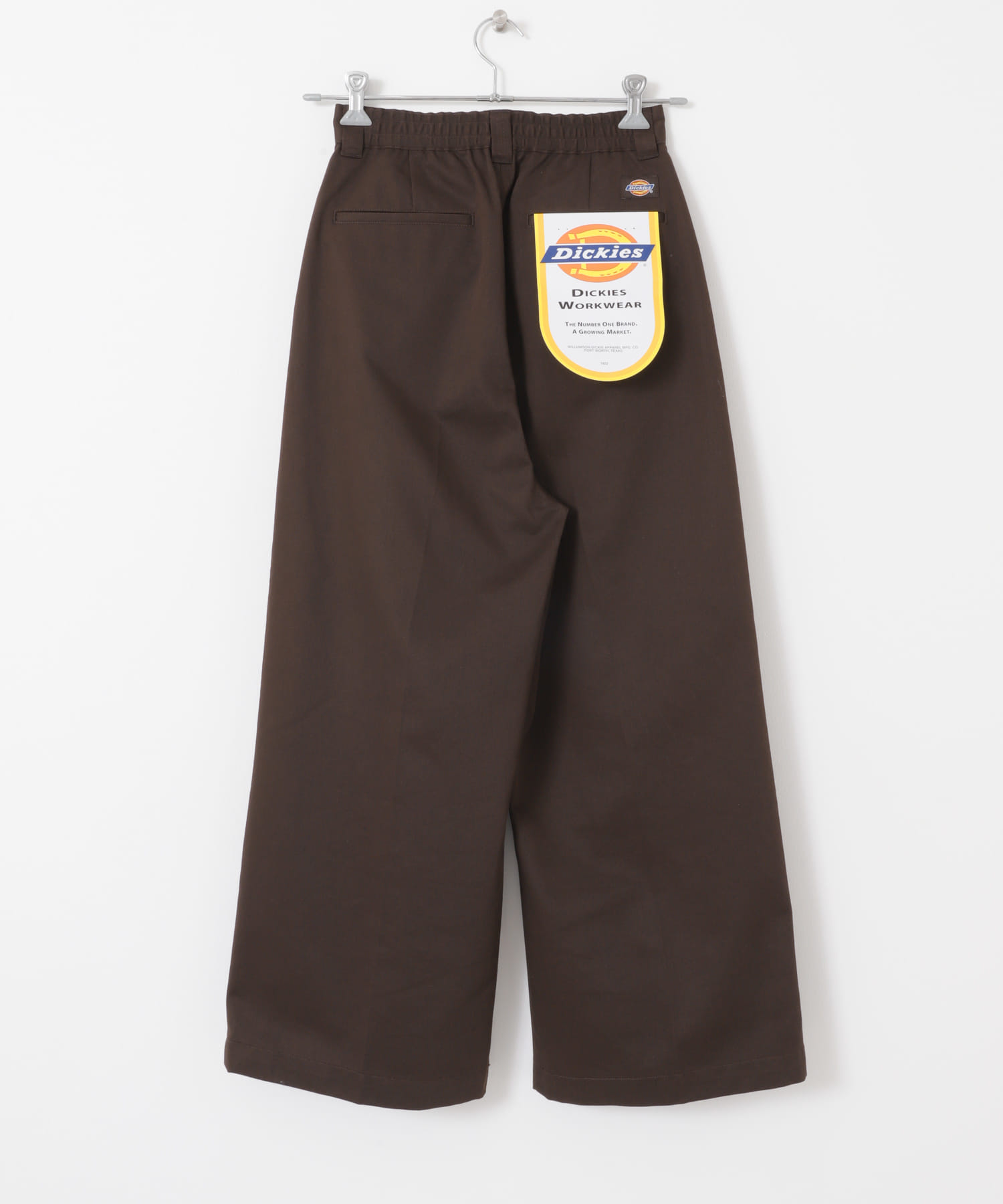 『別注』Dickies×EKAL　ワイドトラウザー ブラウン one