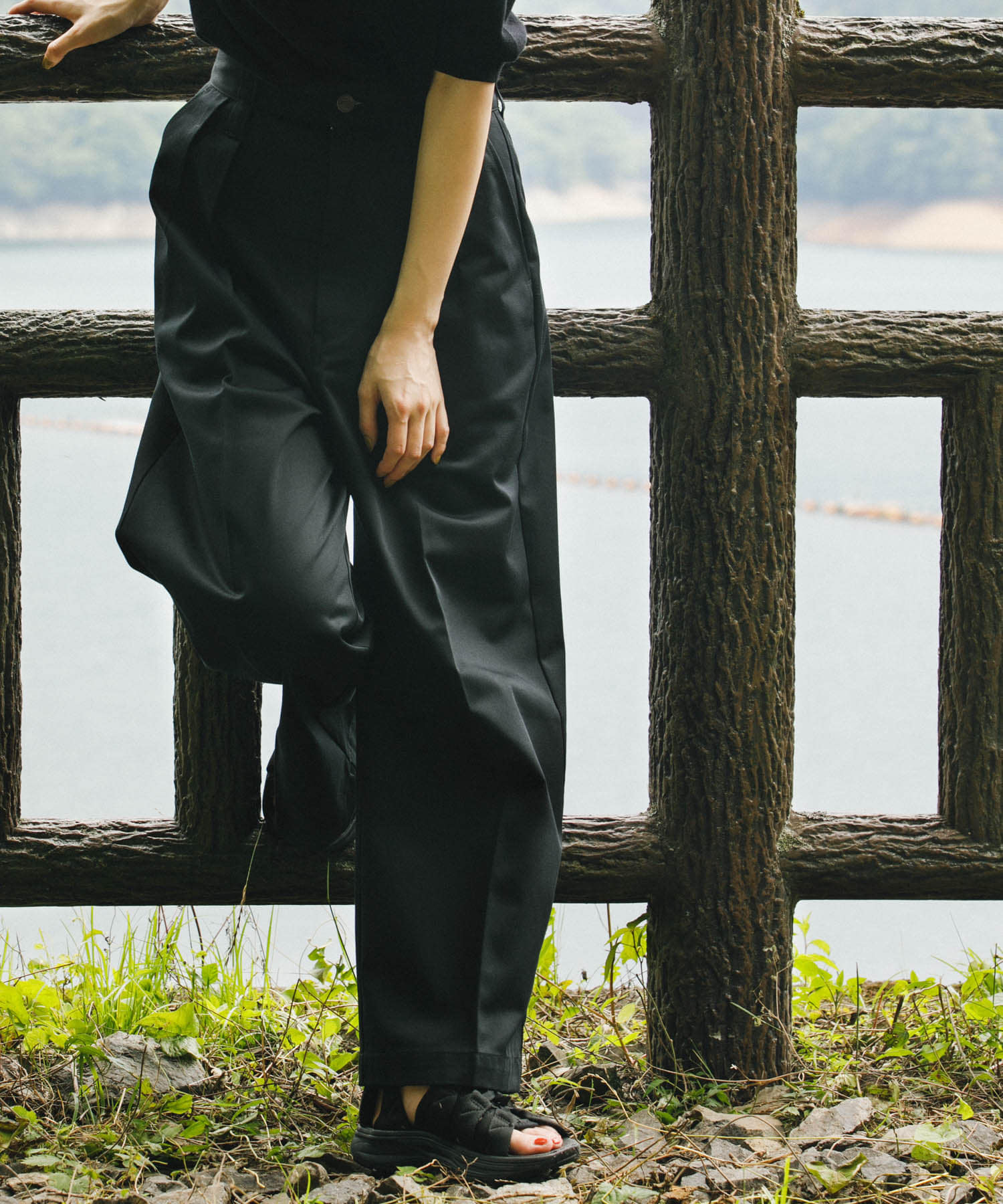 身長：169cm サイズ：one