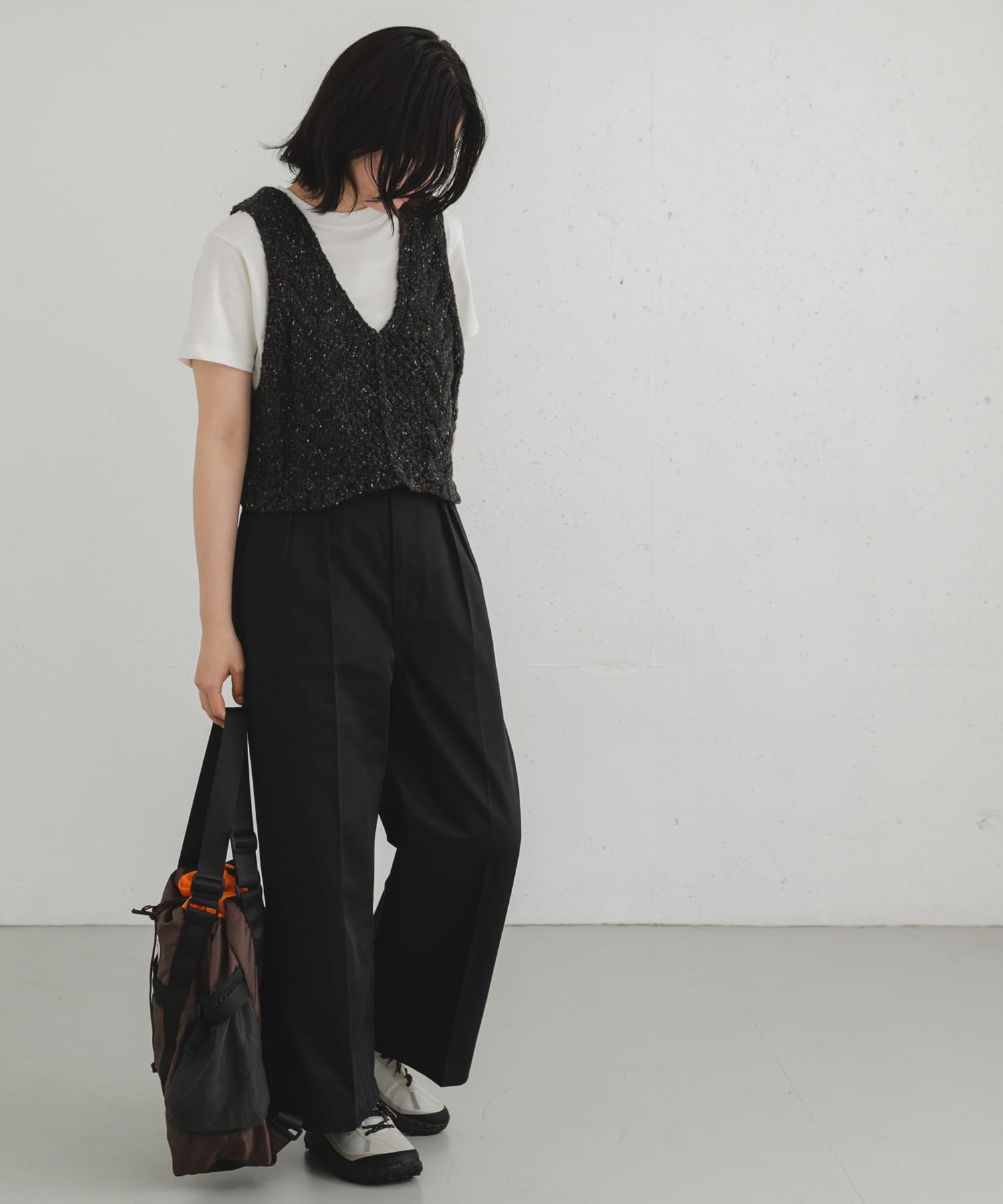 身長：169cm サイズ：one