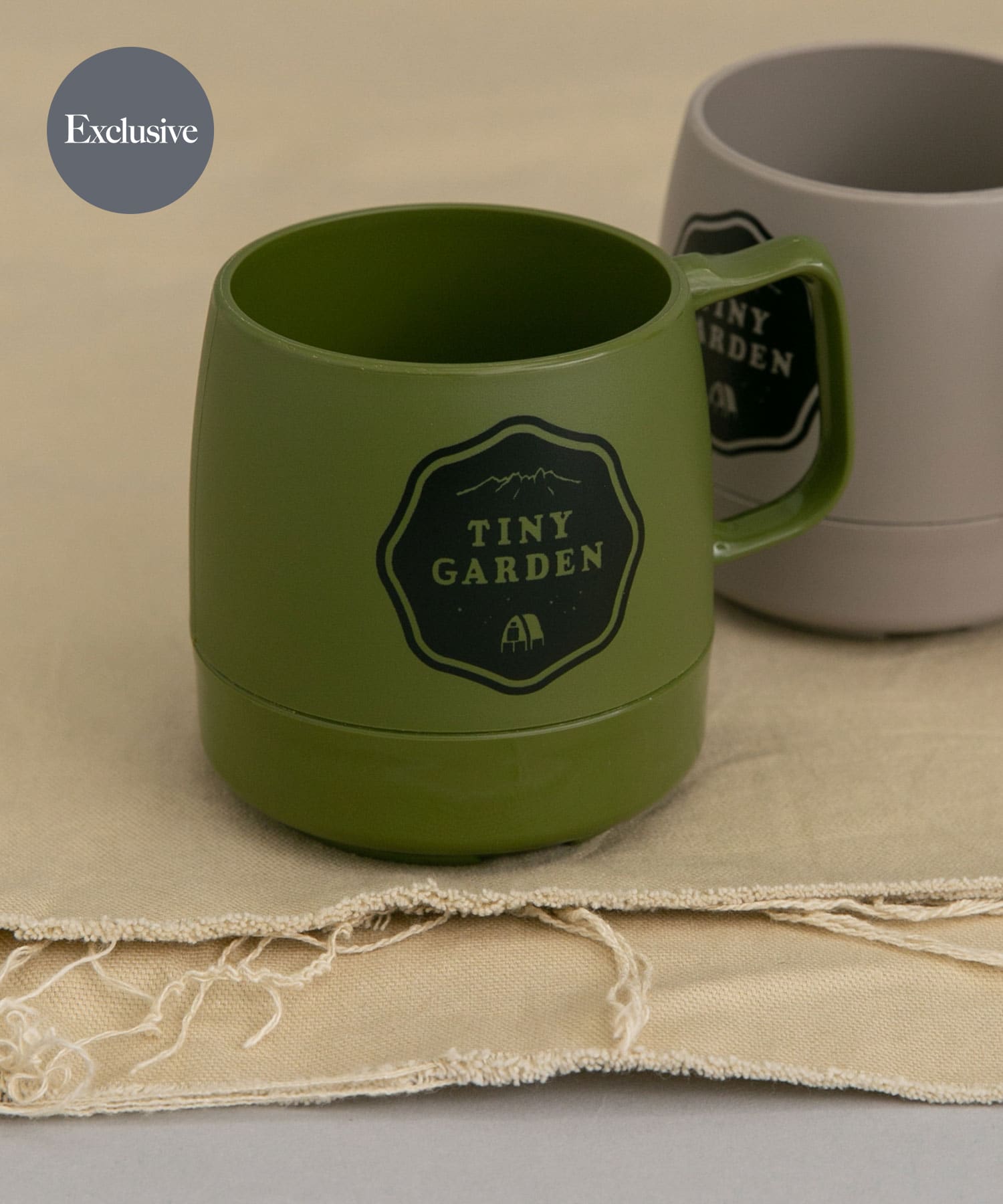 『別注』TINY GARDEN　マグ OLIVE one