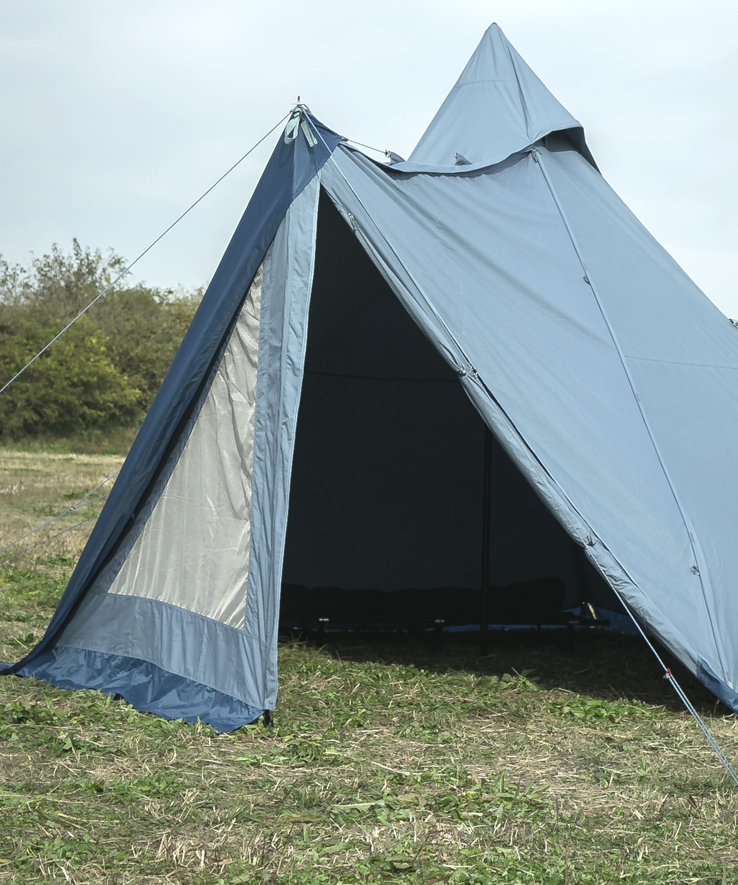 『別注』tent-Mark DESIGNS×EKAL　サーカスTCDXテントフラップ Smoky blue one