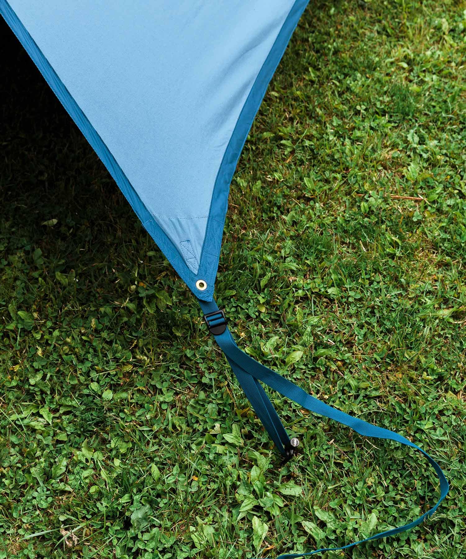 『別注』tent-Mark DESIGNS×EKAL　焚火タープTCコネクトヘキサ Smoky blue one