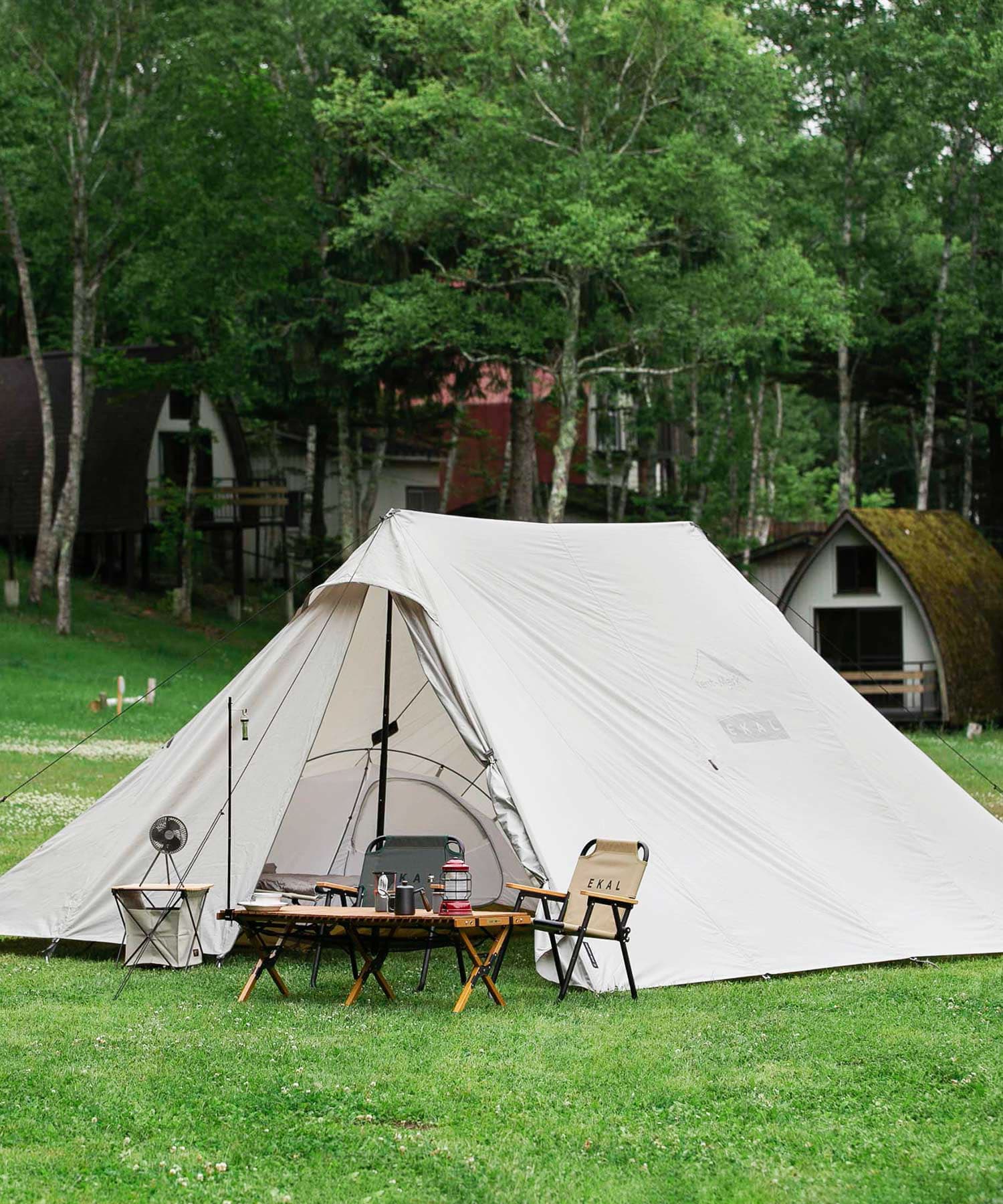 『別注』tent-Mark DESIGNS×EKAL　BLACK SUMMIT GG8 Greige one