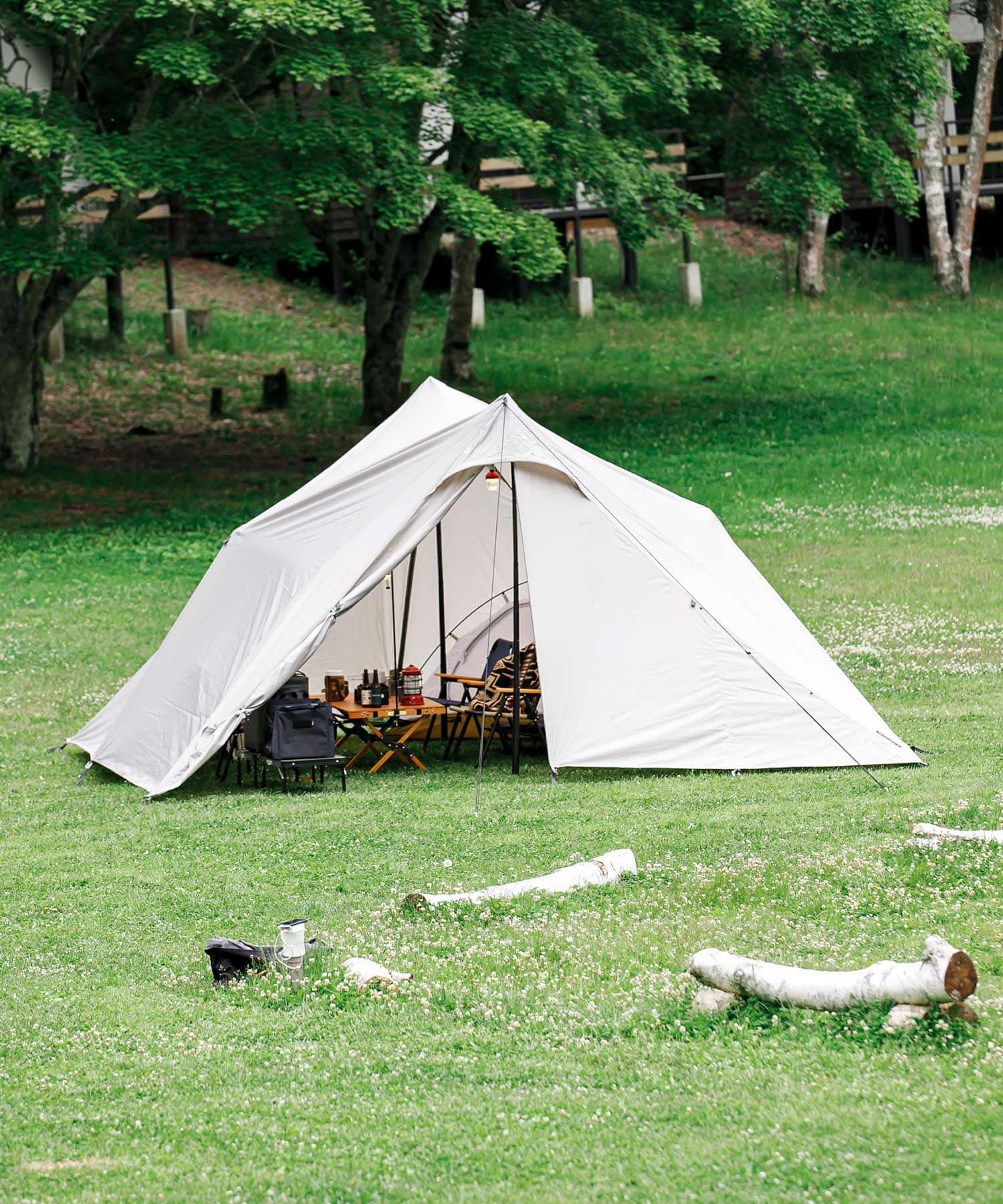 『別注』tent-Mark DESIGNS×EKAL　BLACK SUMMIT GG8 Greige one