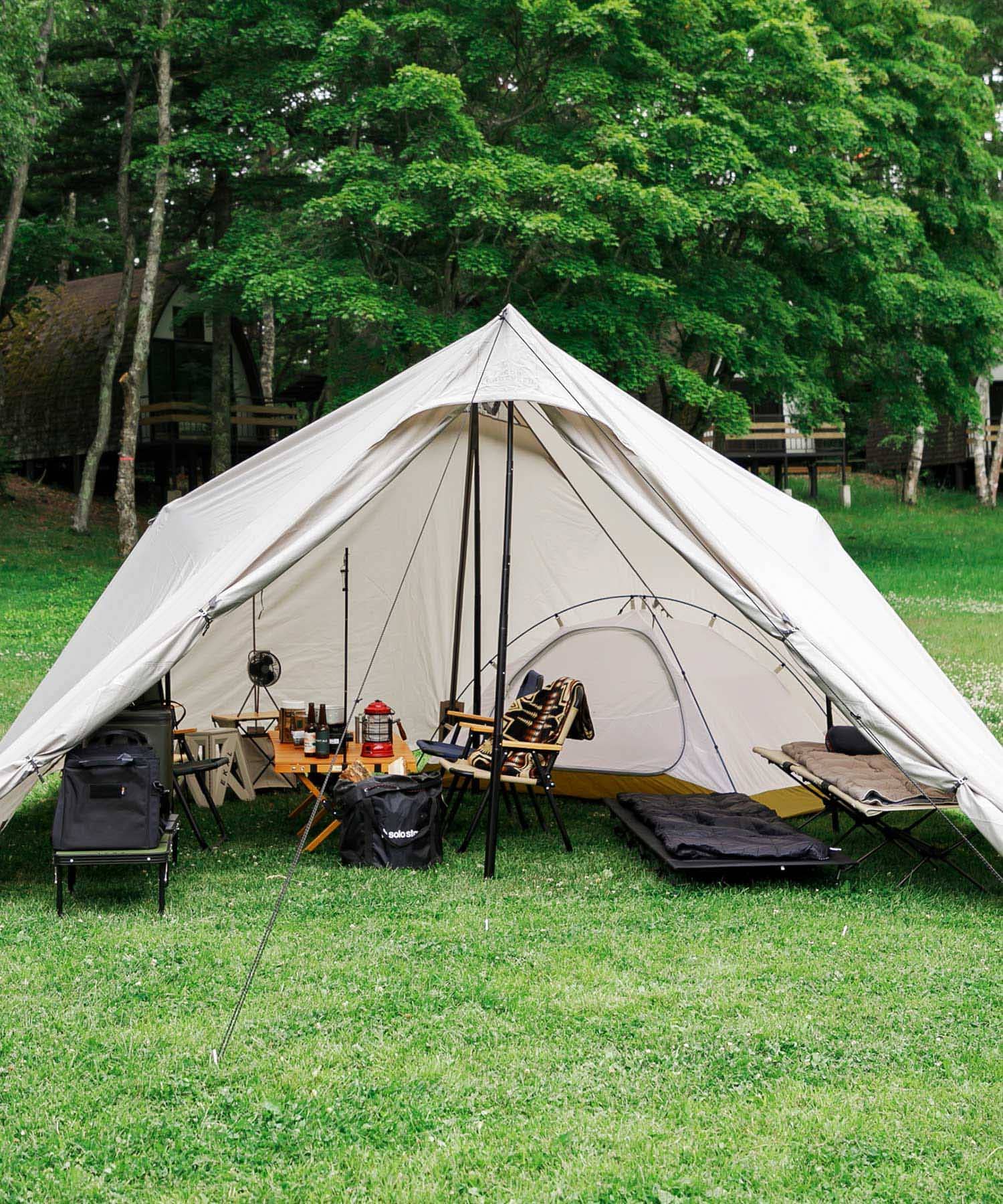 『別注』tent-Mark DESIGNS×EKAL　BLACK SUMMIT GG8 Greige one