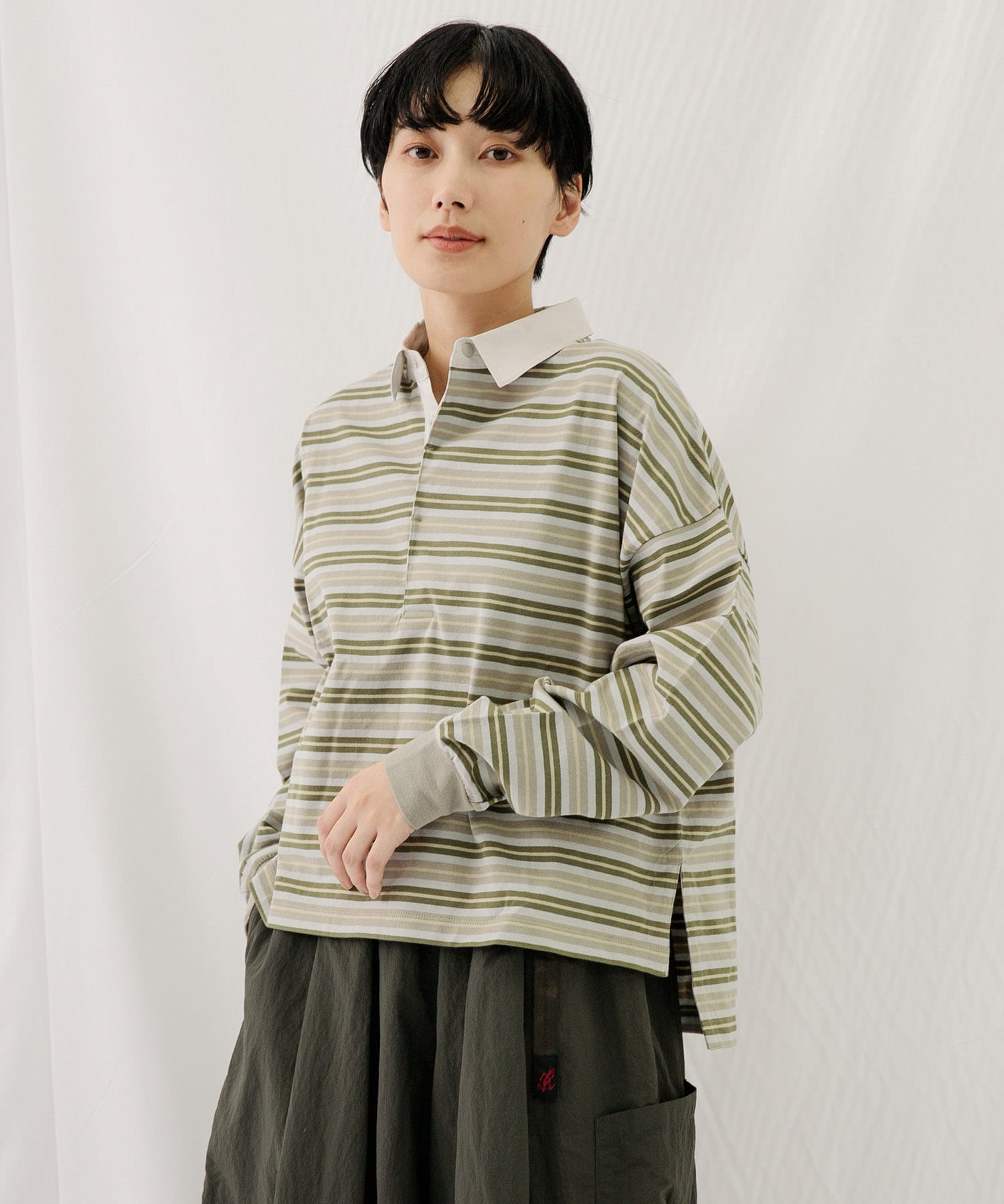 身長：166cm サイズ：one