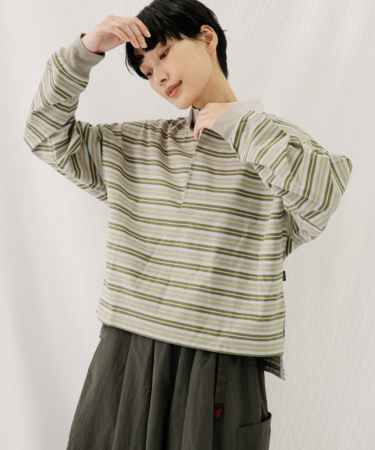 身長：166cm サイズ：one