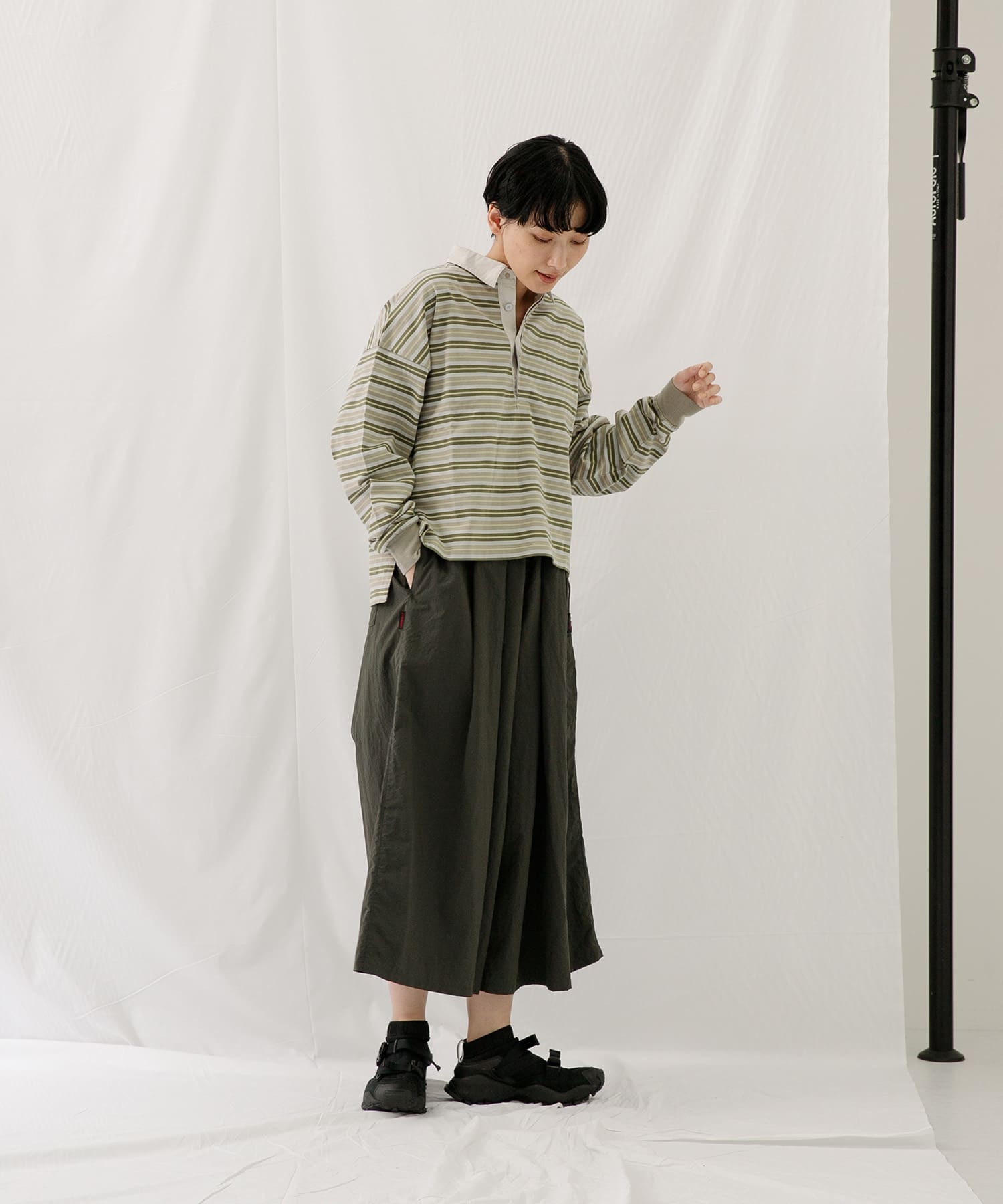 身長：166cm サイズ：one