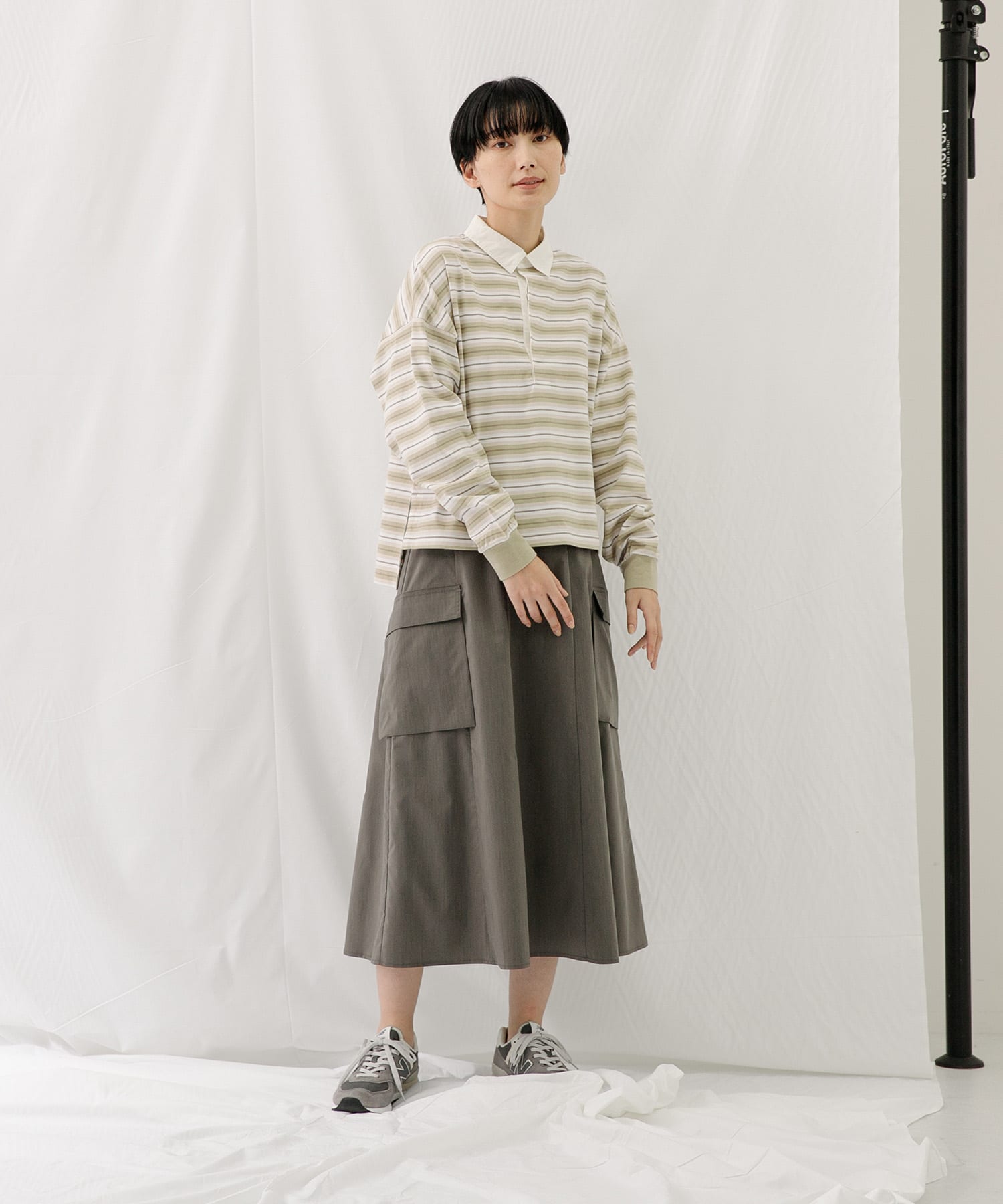 身長：166cm サイズ：one