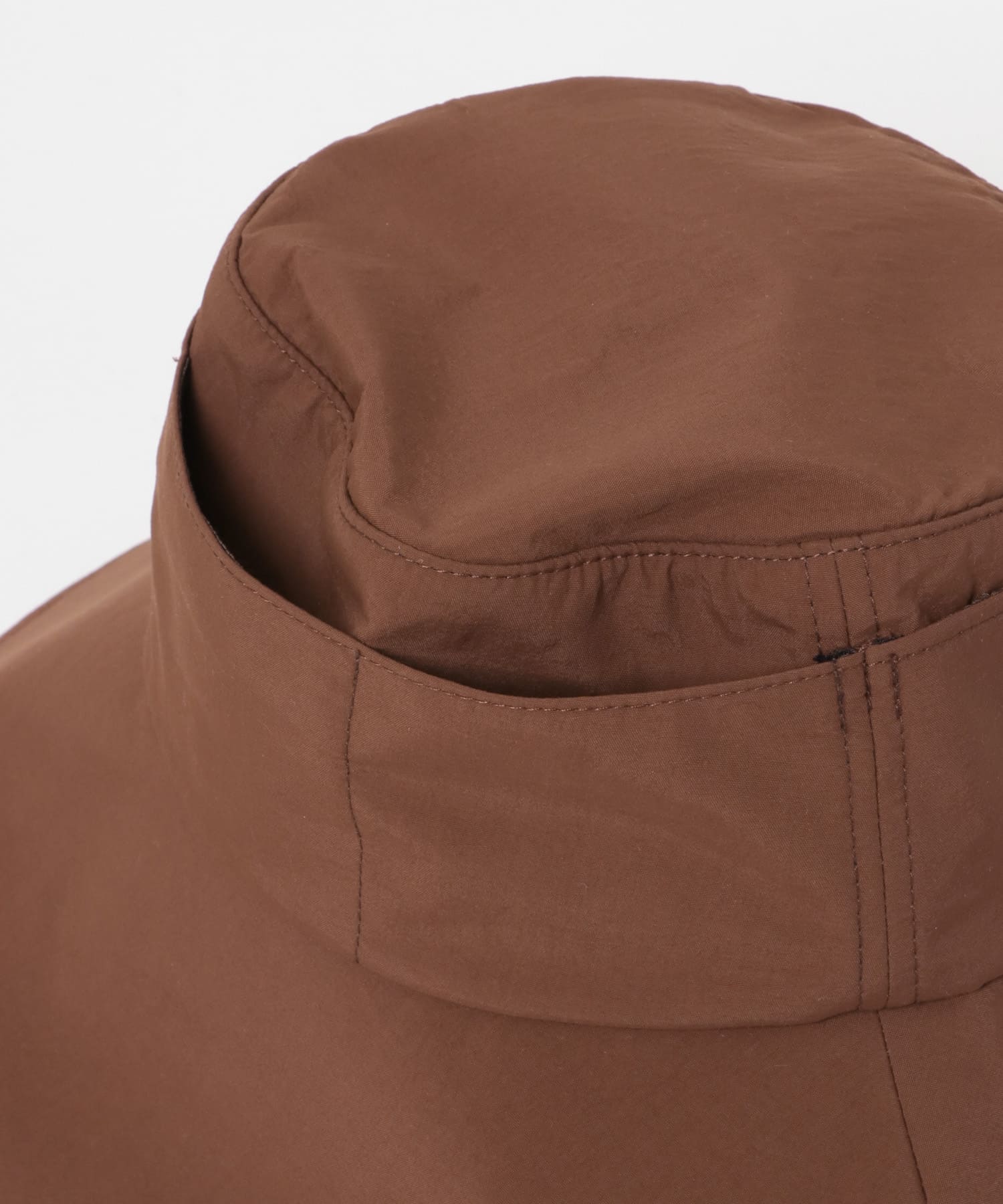 『UVカット』『撥水』『別注』WILDTHINGS×EKAL　ウィンディーハット BROWN one