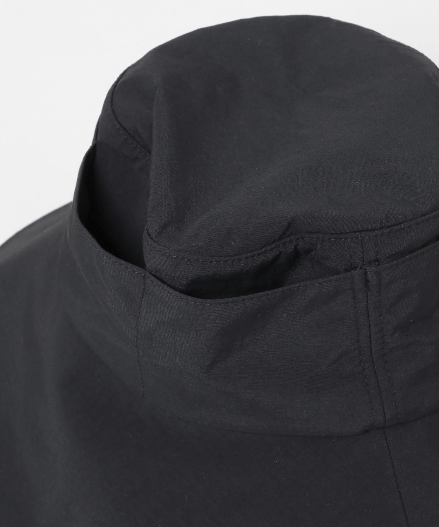 『UVカット』『撥水』『別注』WILDTHINGS×EKAL　ウィンディーハット BLACK one