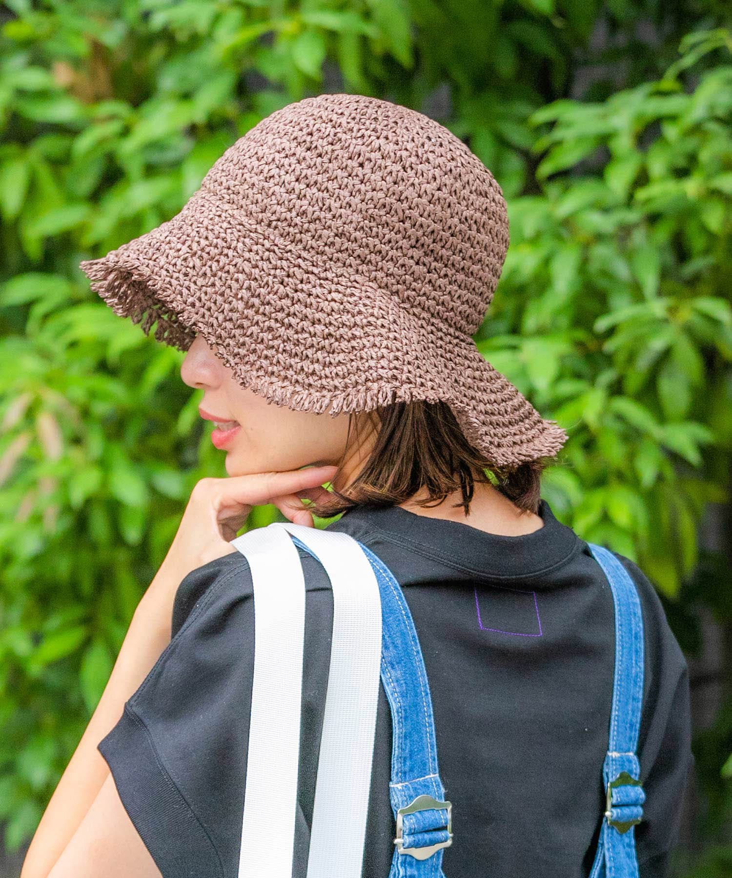 レイクシェードハット BROWN one