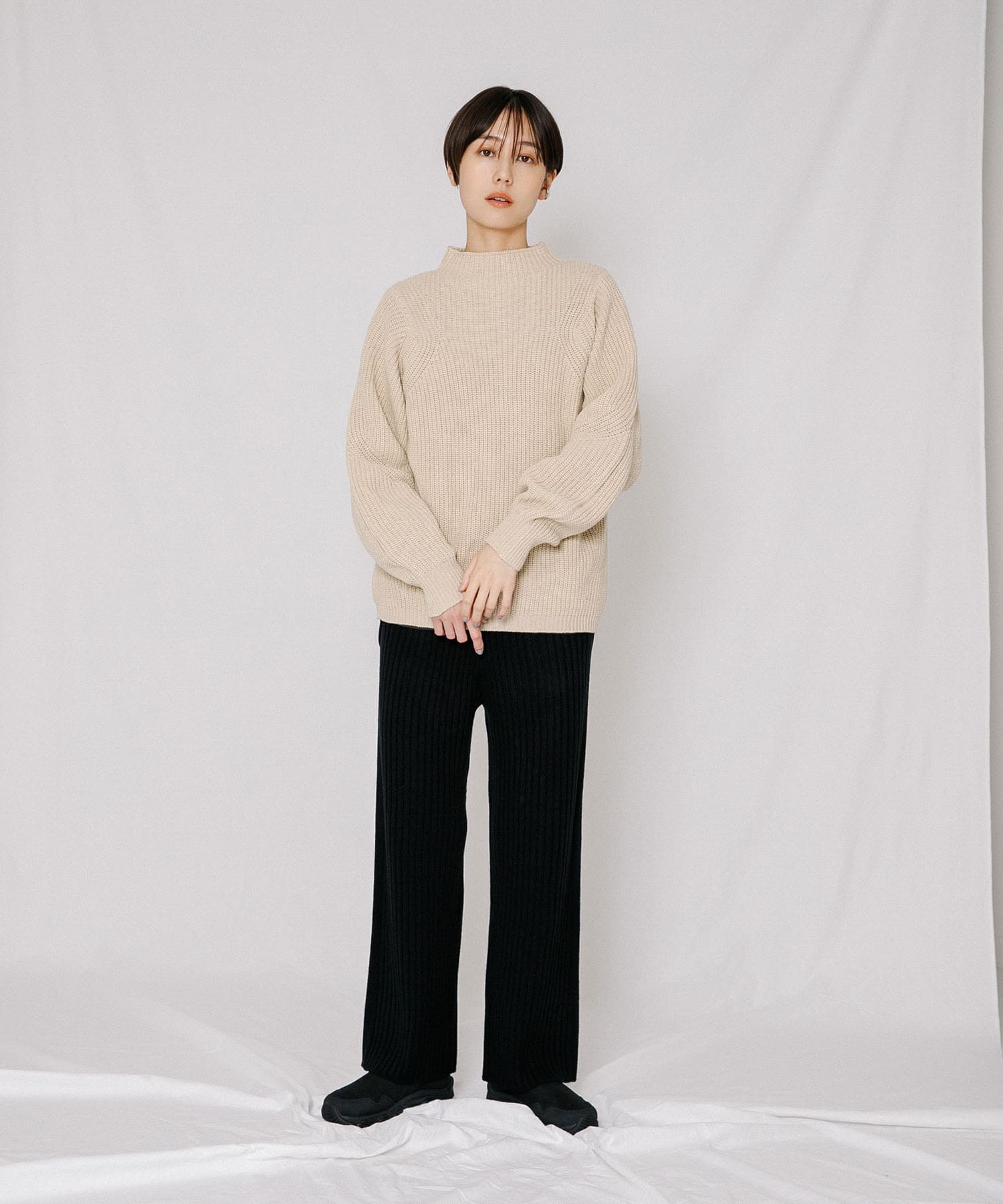 身長：168cm サイズ：one