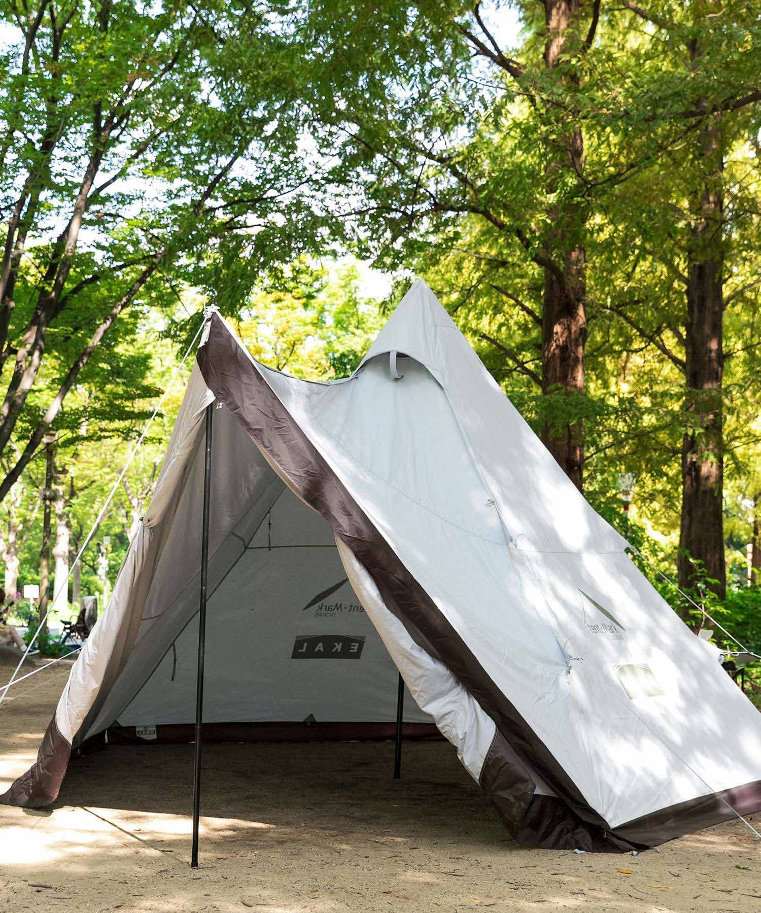【新品】サーカスTC DX 別注EKAL（フルコンプ）テントフラップコネクト済み 別注』tent-Mark DESIGNS×EKAL サーカスTCDXテントフラップ(one グレー