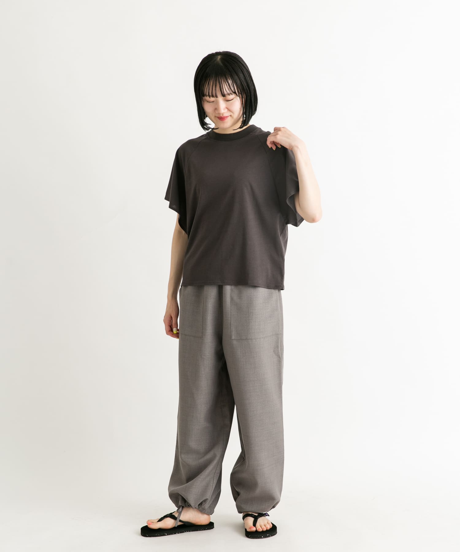 身長：162cm サイズ：one