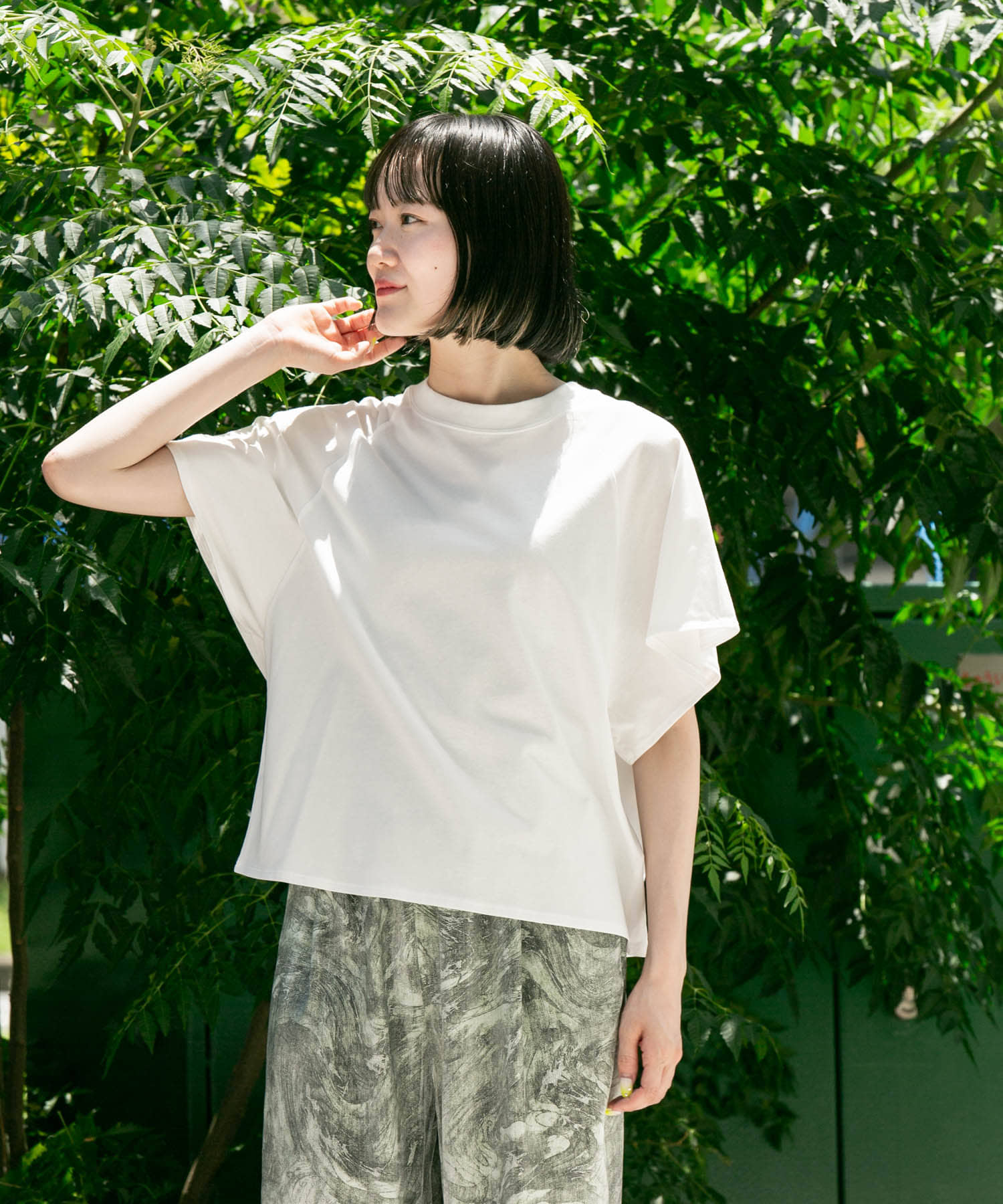 身長：162cm サイズ：one