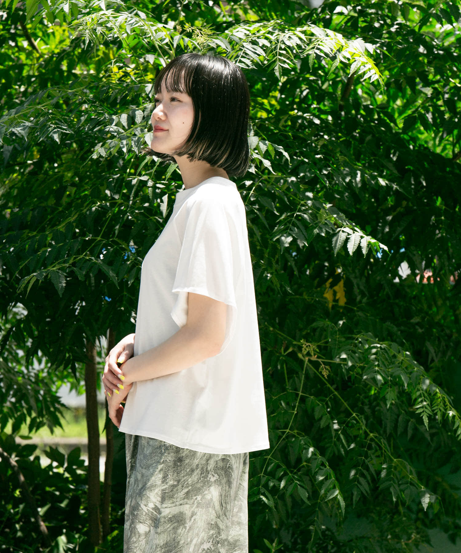 身長：162cm サイズ：one