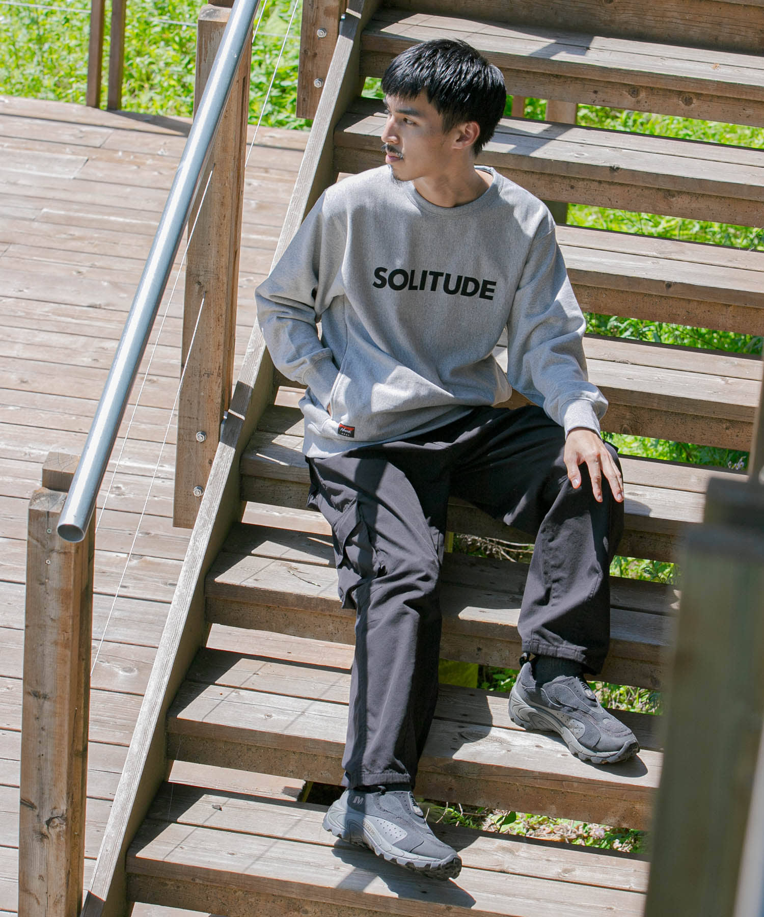 身長：180cm サイズ：L