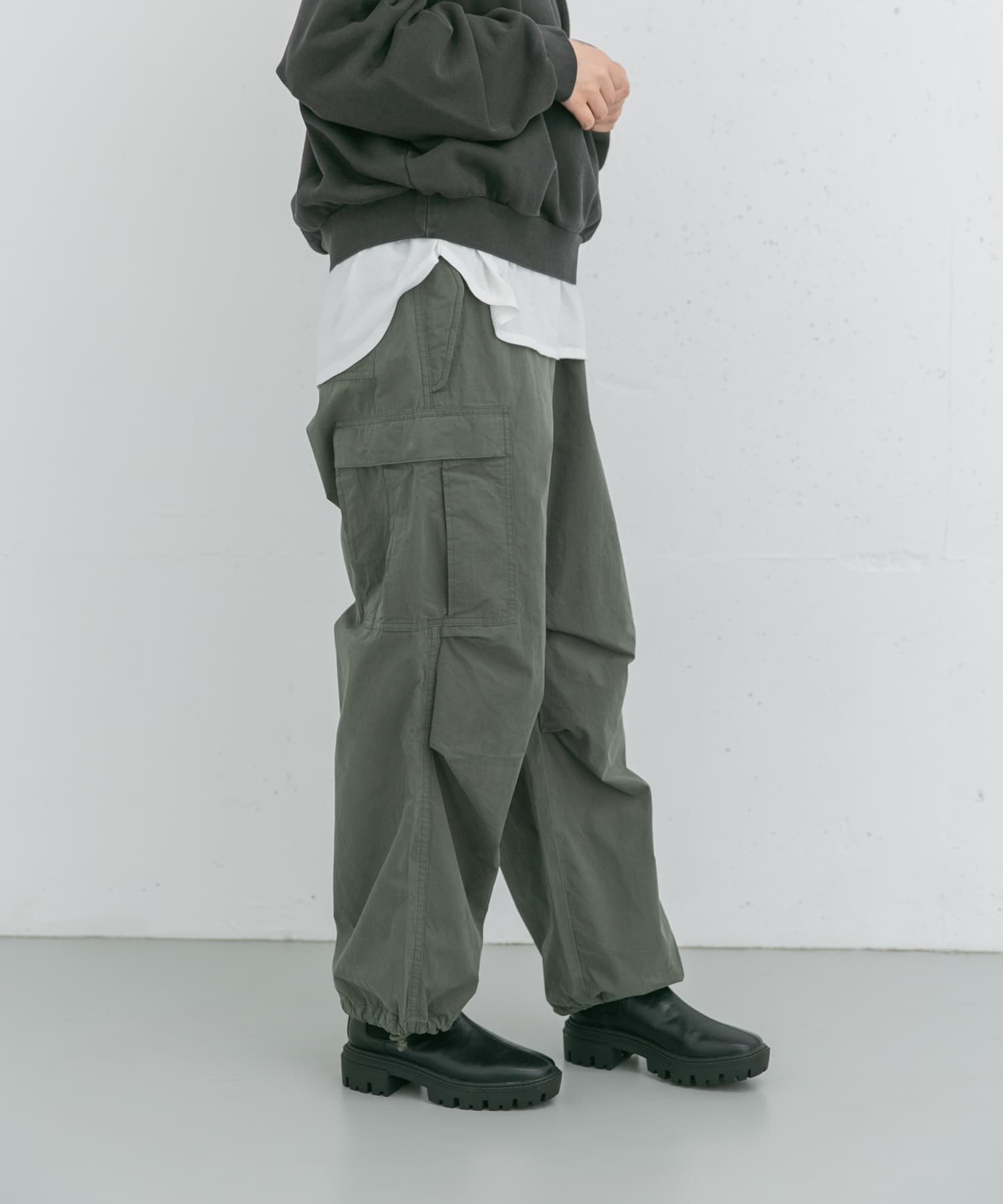 身長：166cm サイズ：one