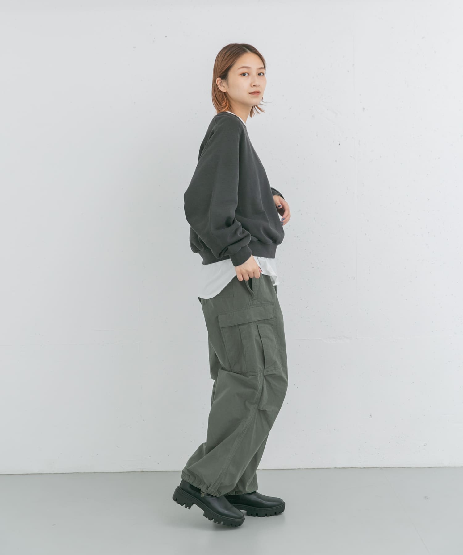 身長：166cm サイズ：one